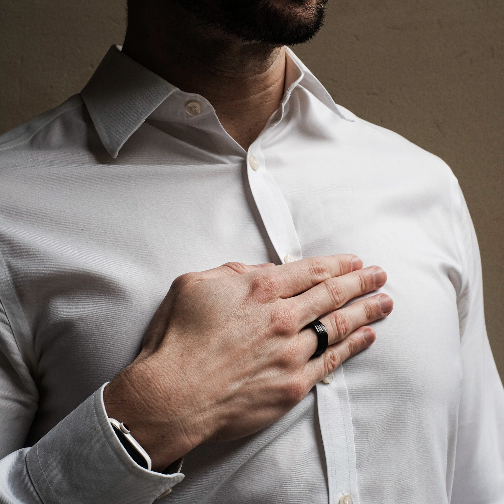 The Gauge - Titanium Ring