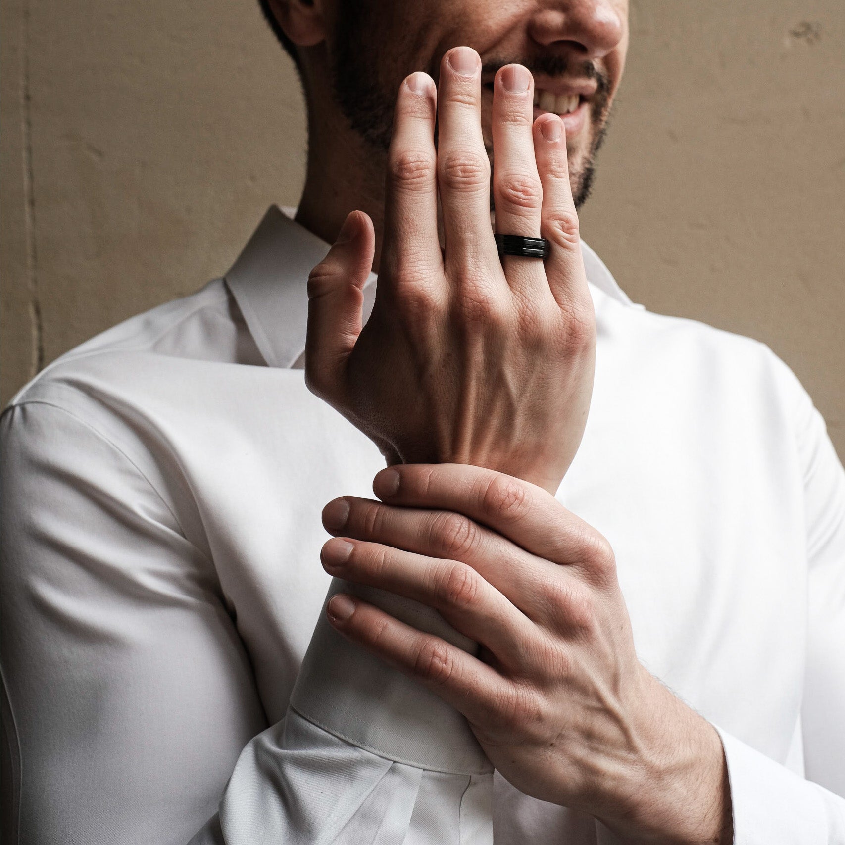 The Gauge - Titanium Ring