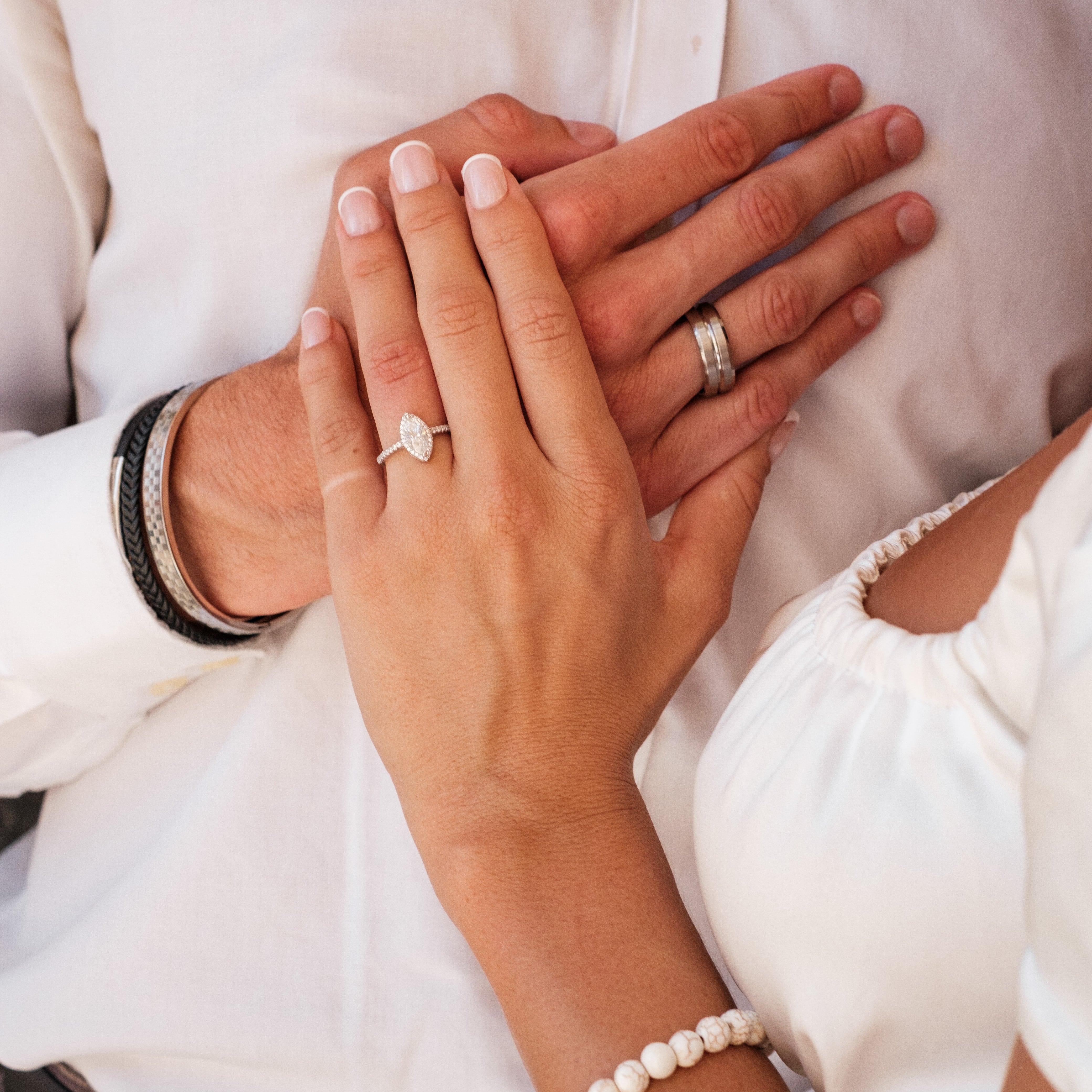 The Vivienne - Women's 1.0 crt Moissanite Diamond Ring