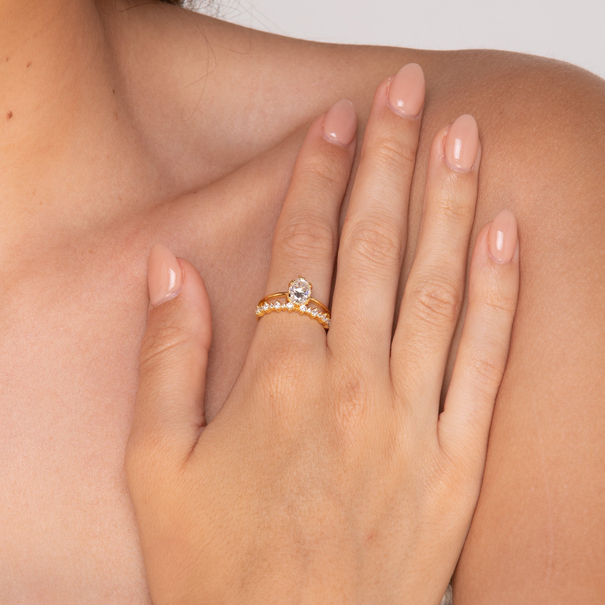 The Madison - Women's 1.5 crt Moissanite Diamond Ring