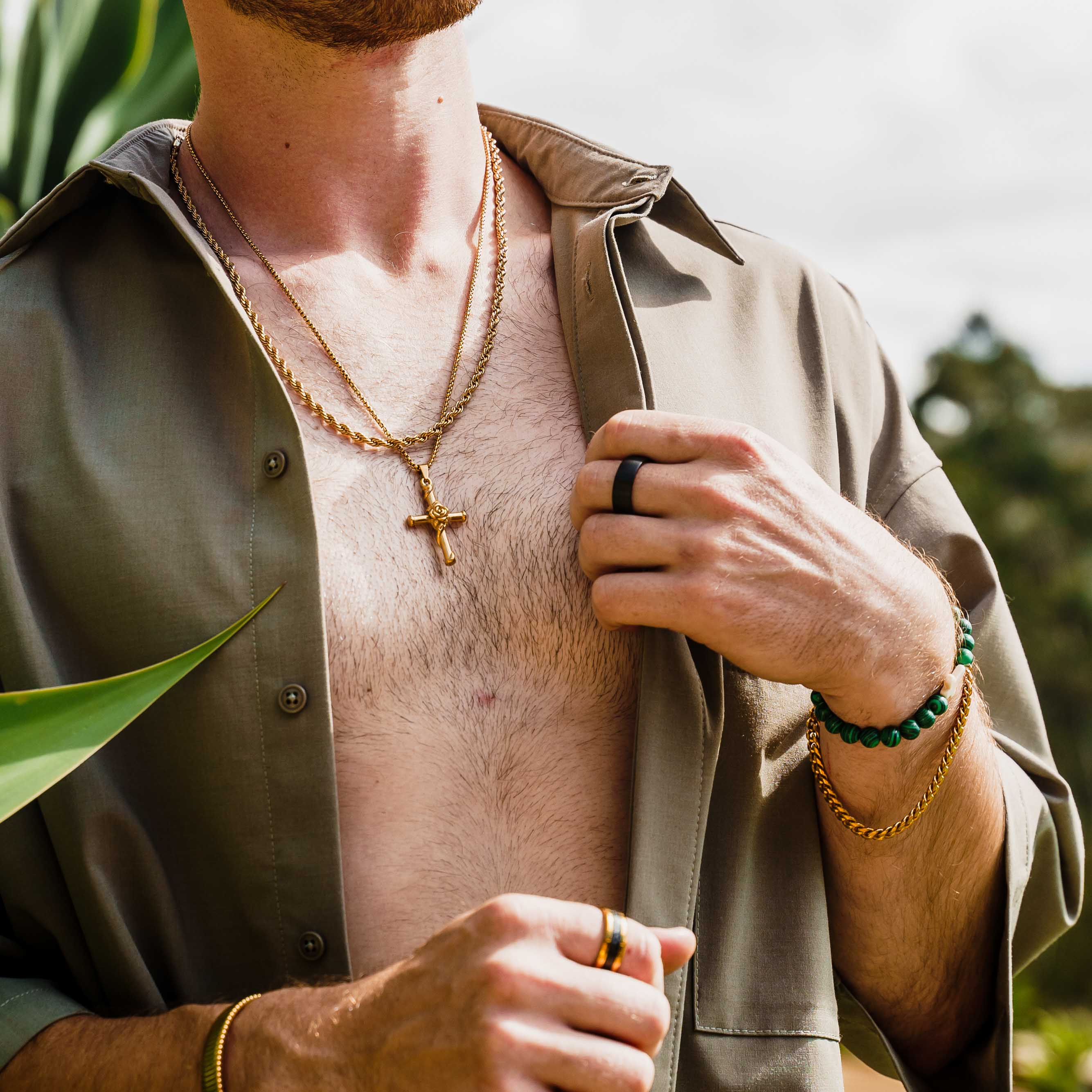 5mm Rope Necklace (Gold)