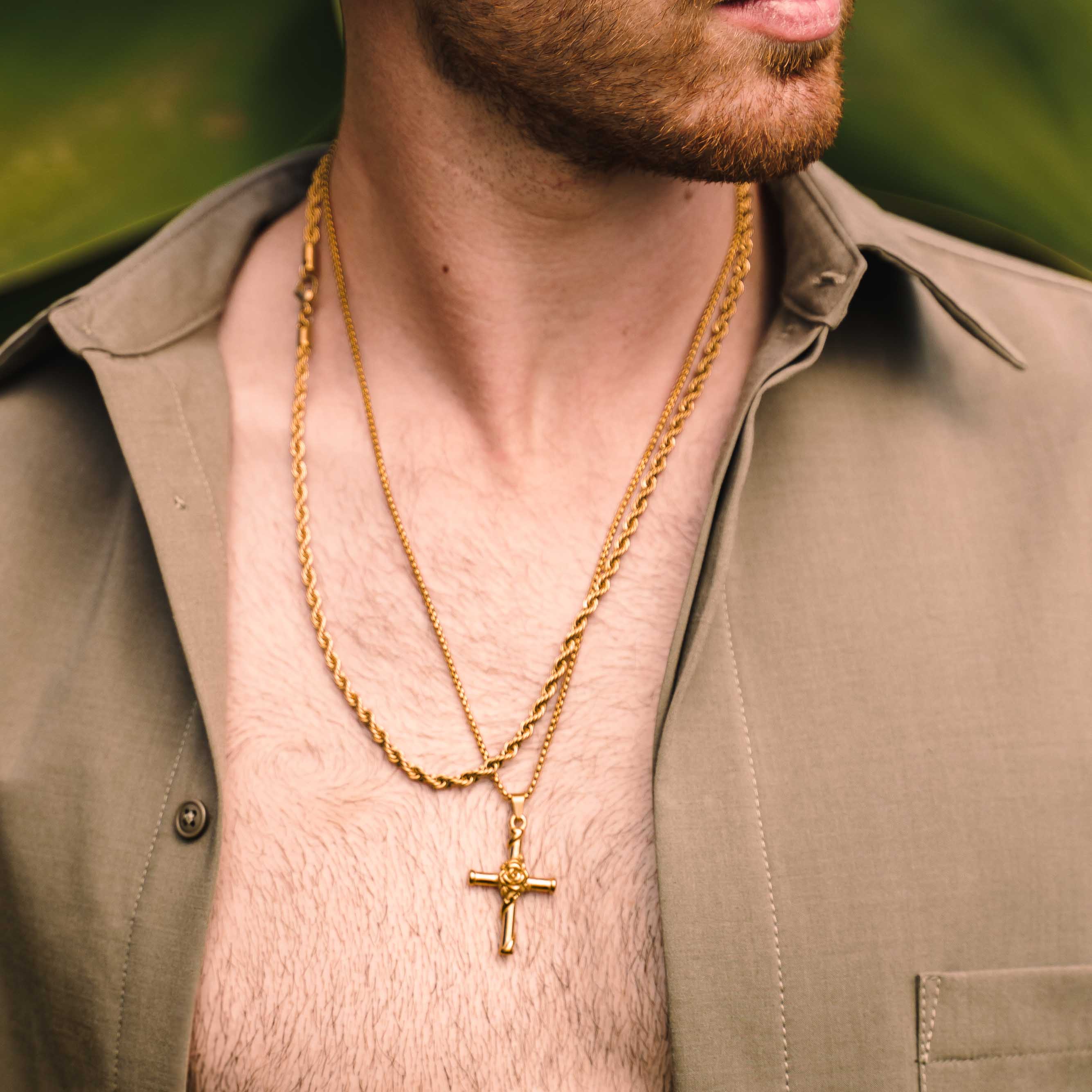 5mm Rope Necklace (Gold)