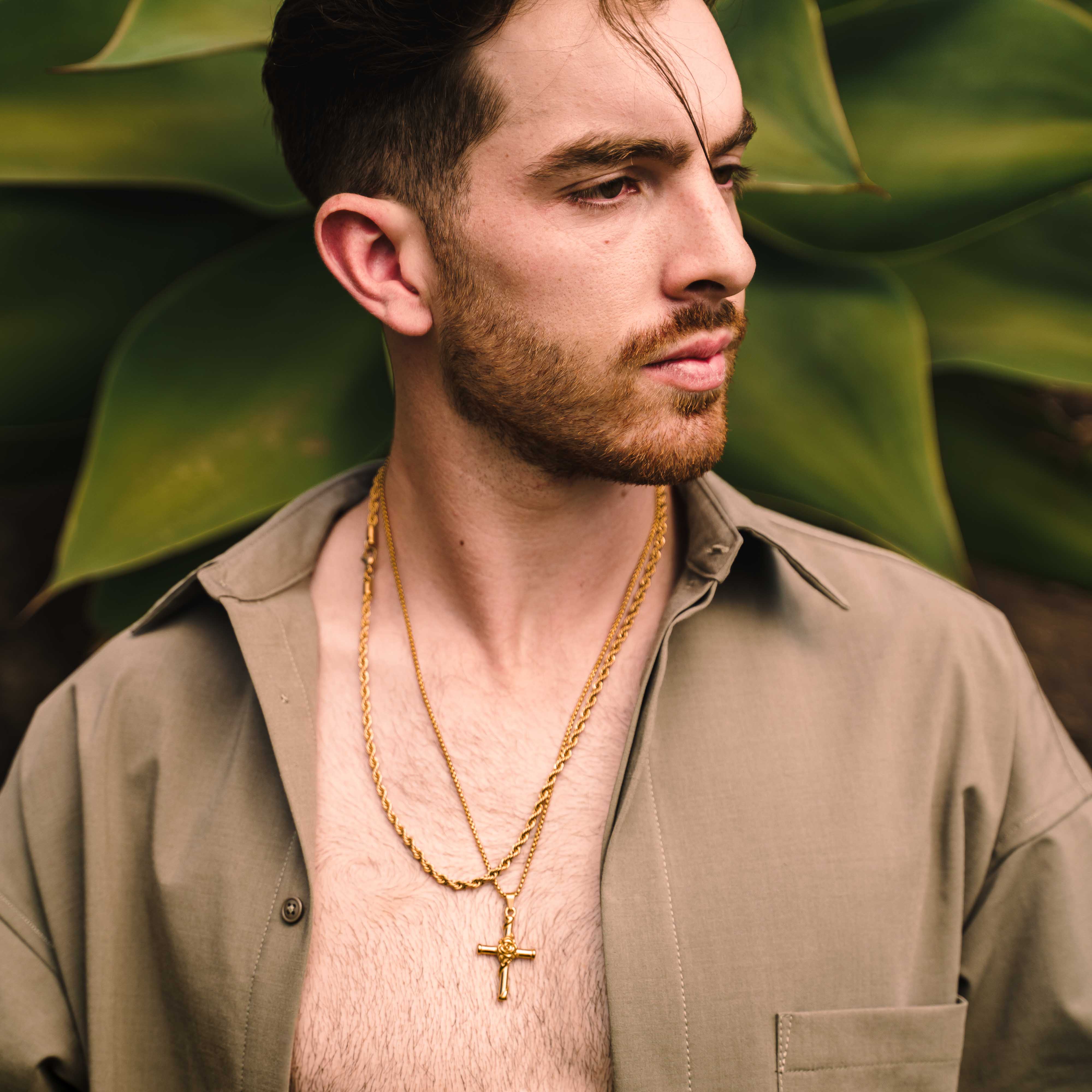 5mm Rope Necklace (Gold)