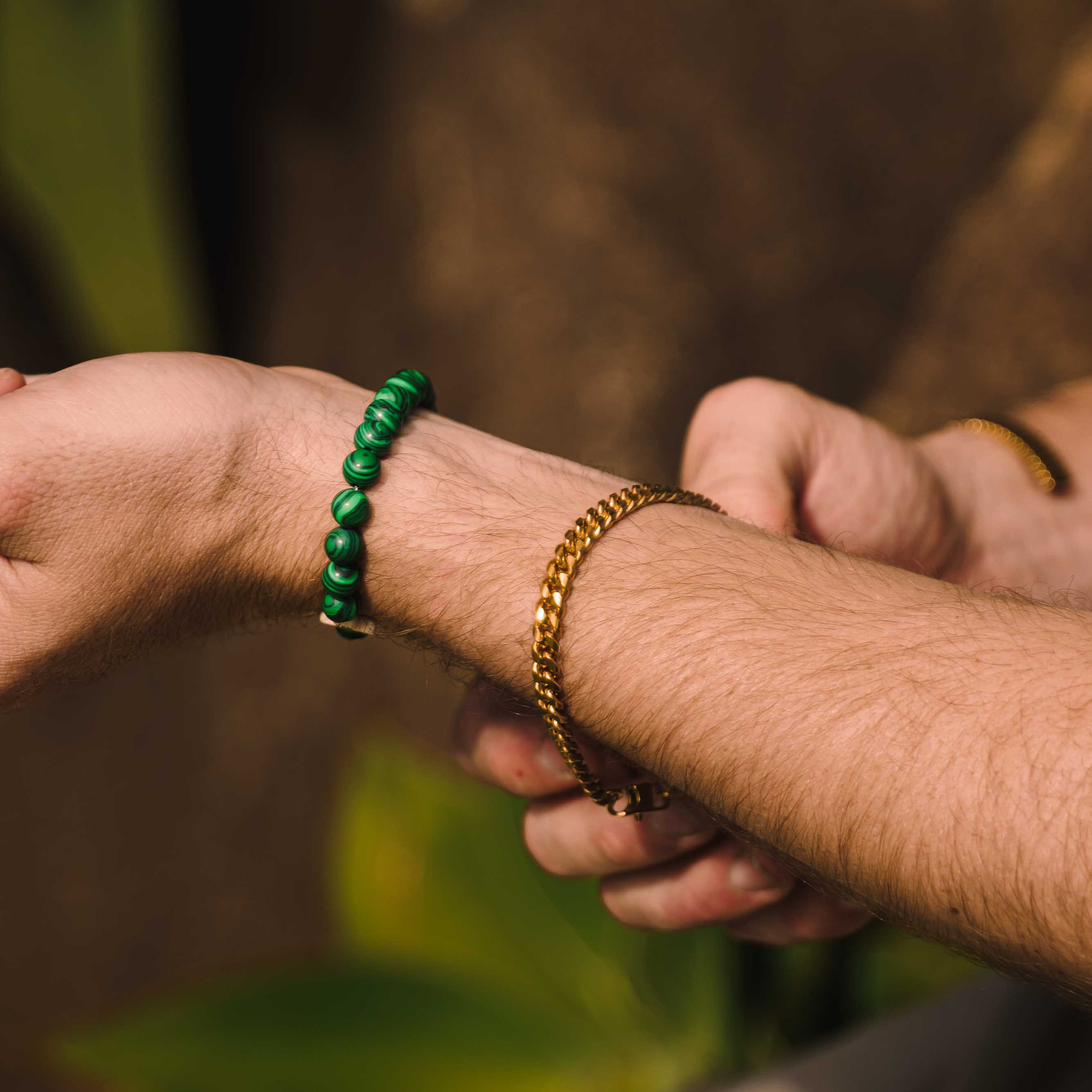 Classic Cuban Chain Bracelet (Gold)