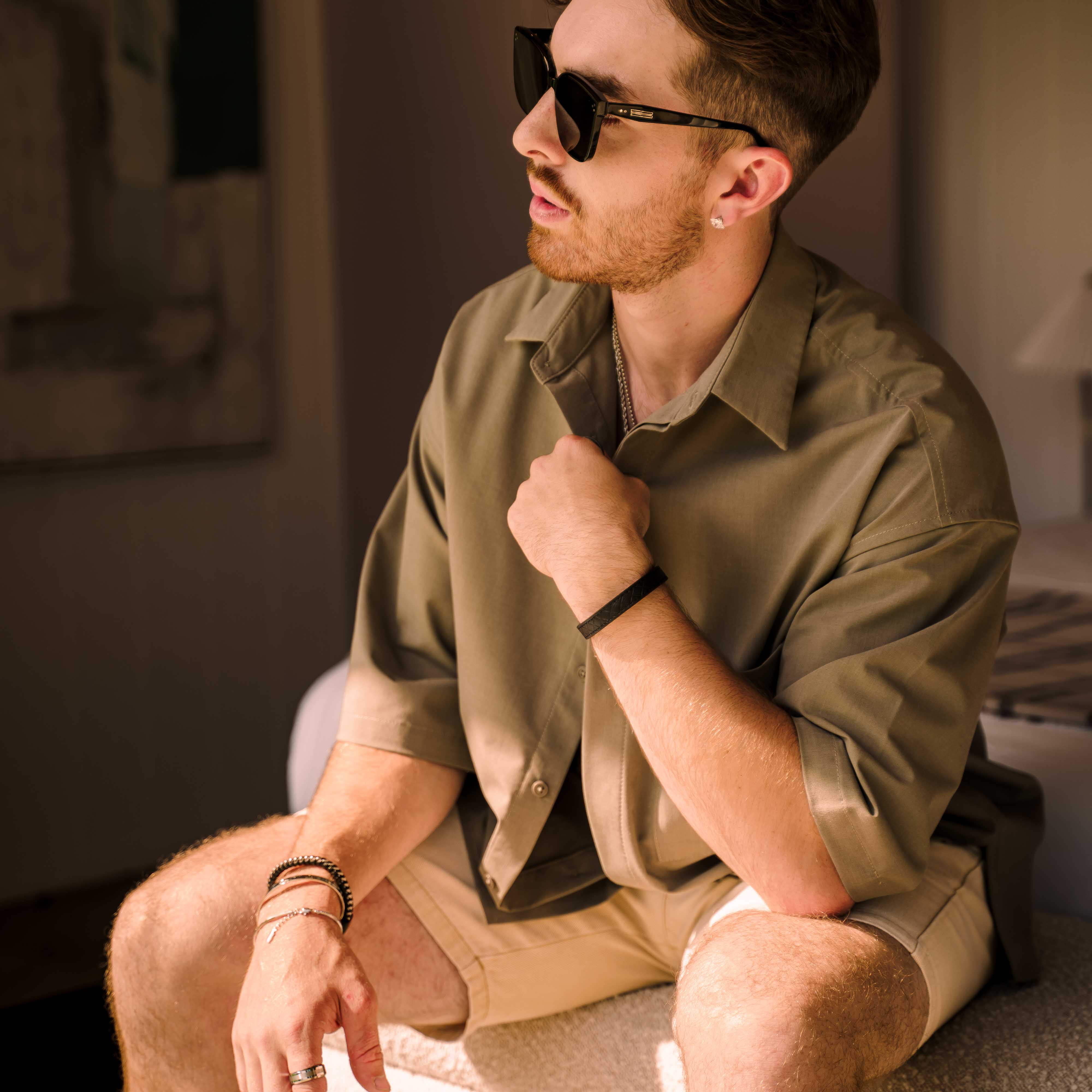 Braided Stainless Steel Bracelet