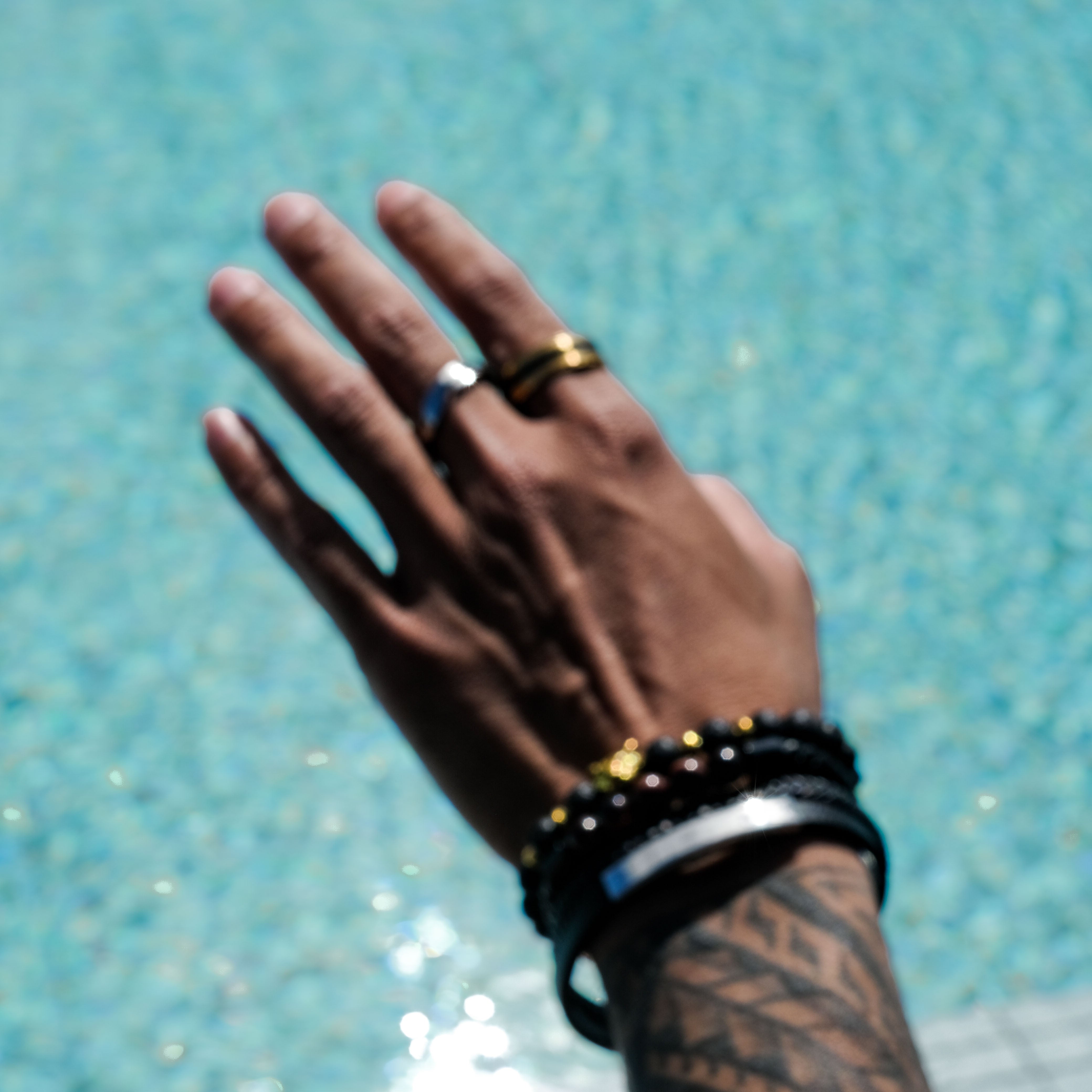 The Billionaire - Titanium Carbon Fibre Ring