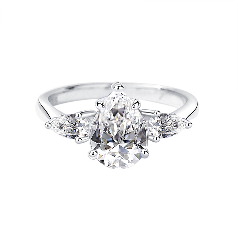 The Abigail - Women's 1.0 crt Moissanite Diamond Ring
