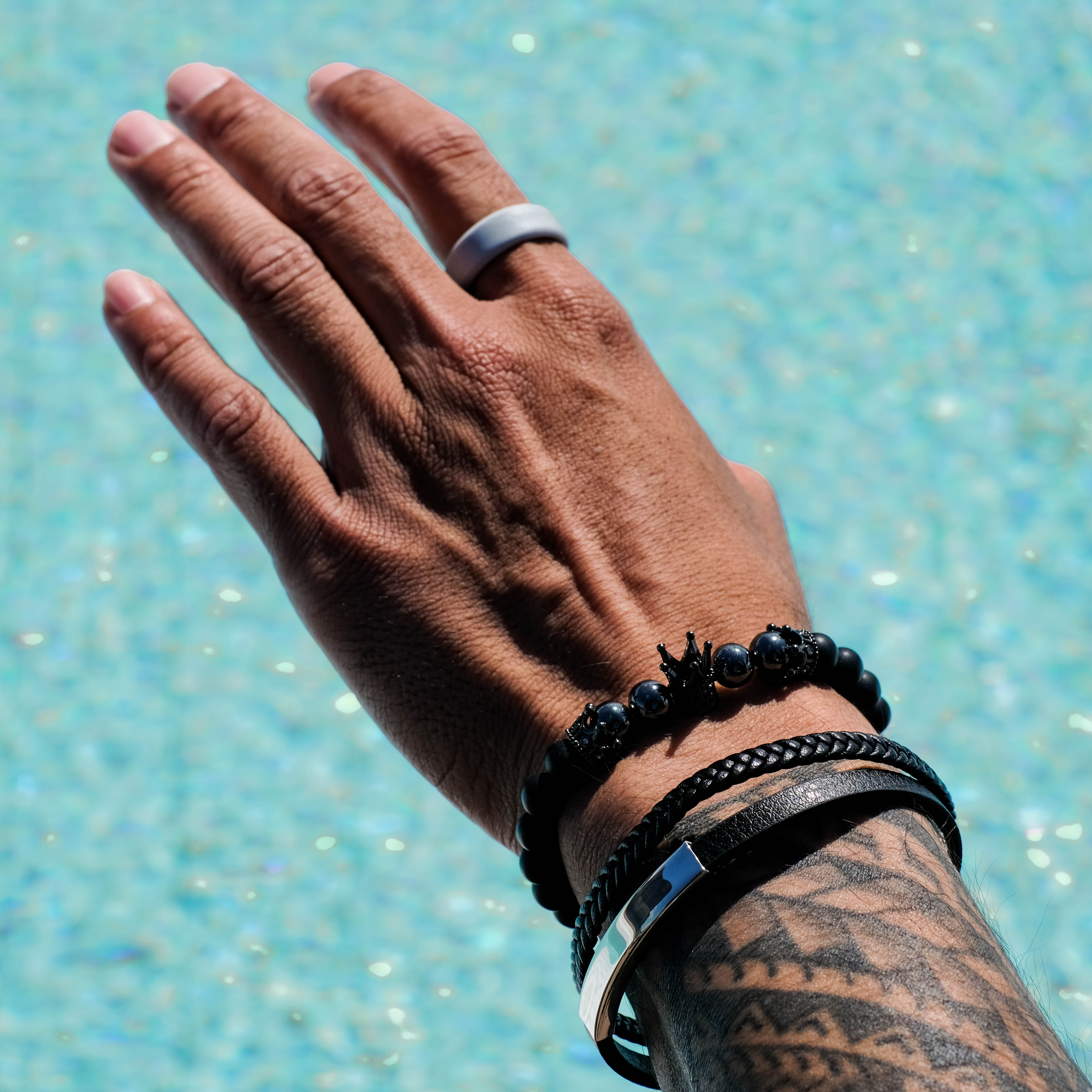 The Slate - Silicone Ring