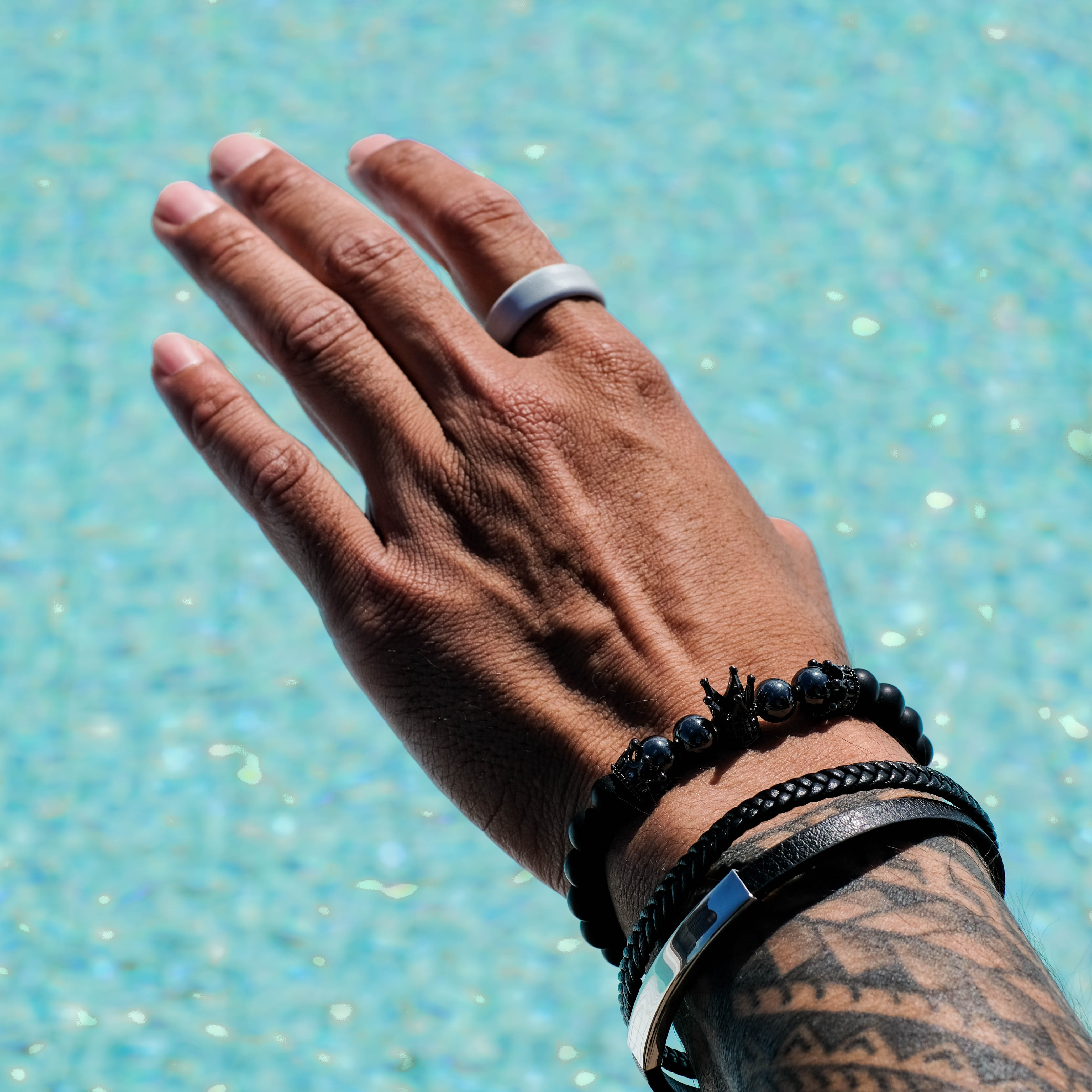 The Slate - Silicone Ring