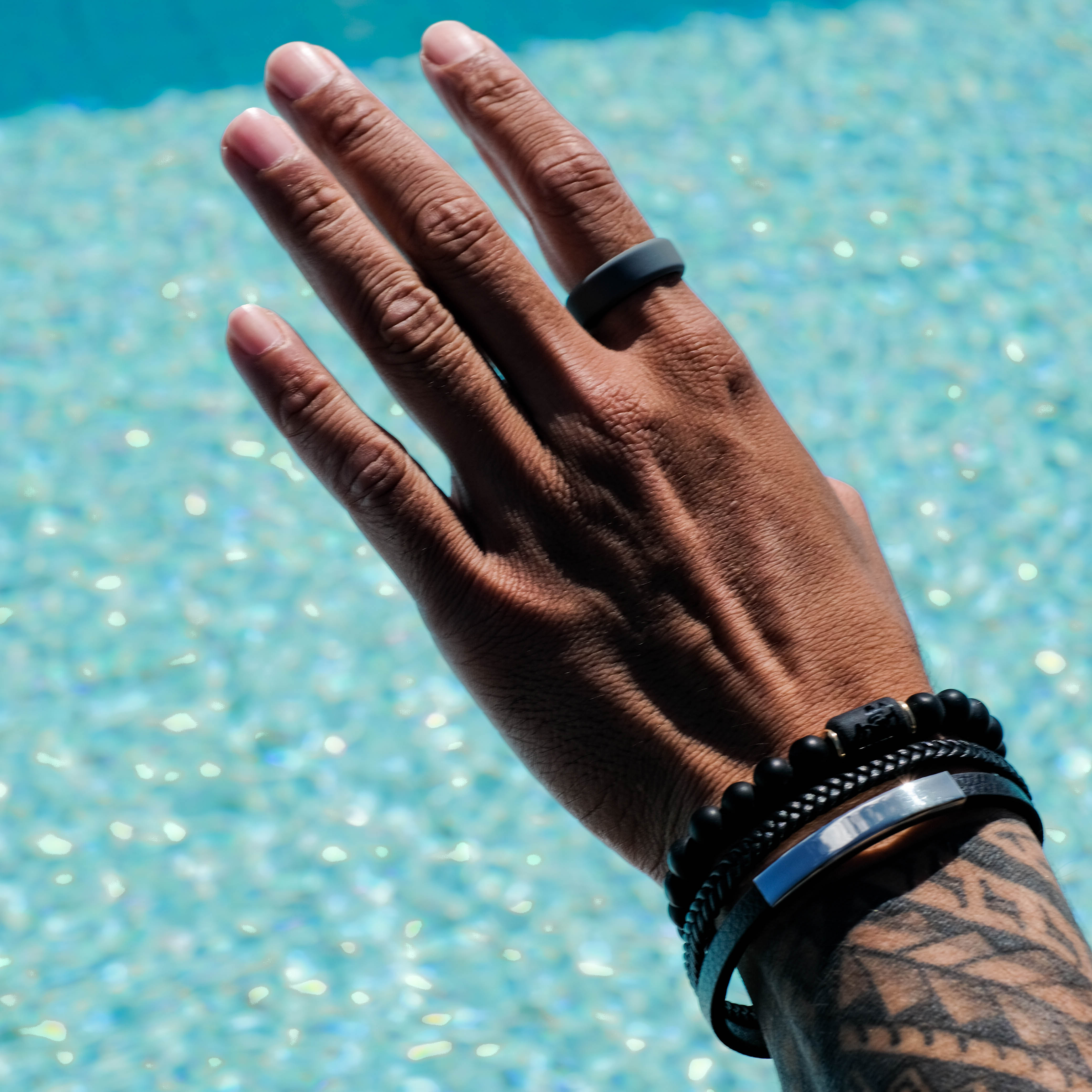 The Ashen - Silicone Ring