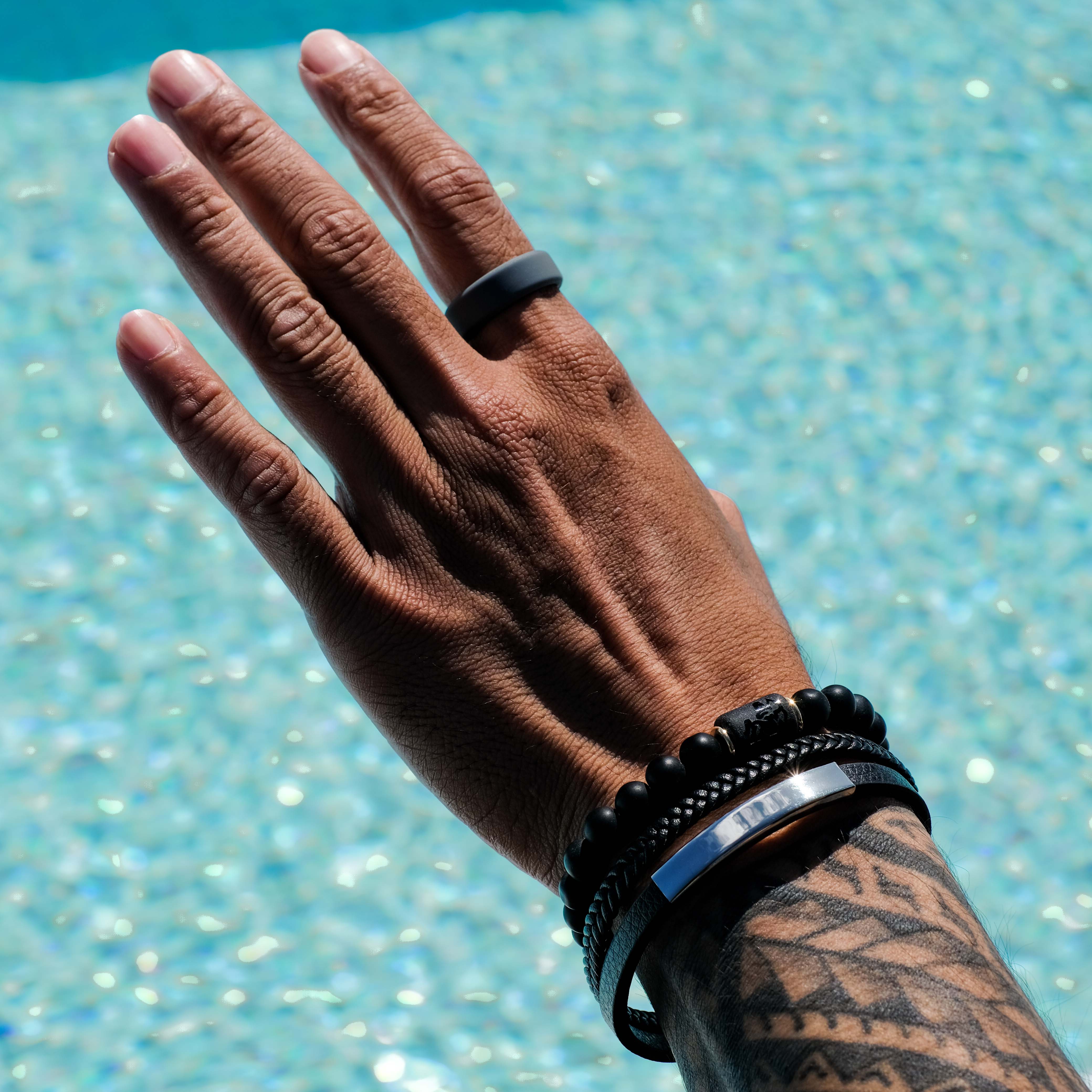 The Ashen - Silicone Ring