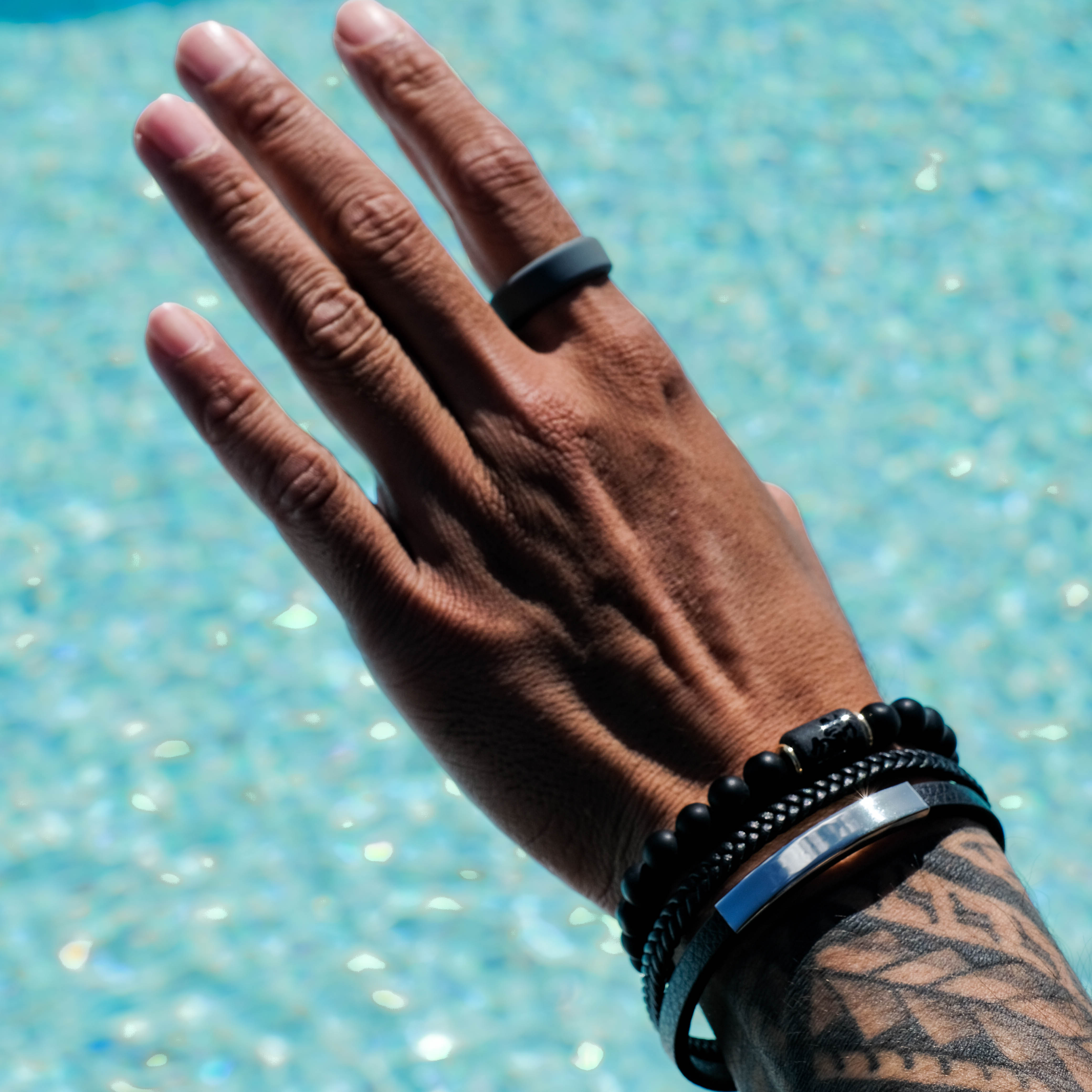 The Ashen - Silicone Ring