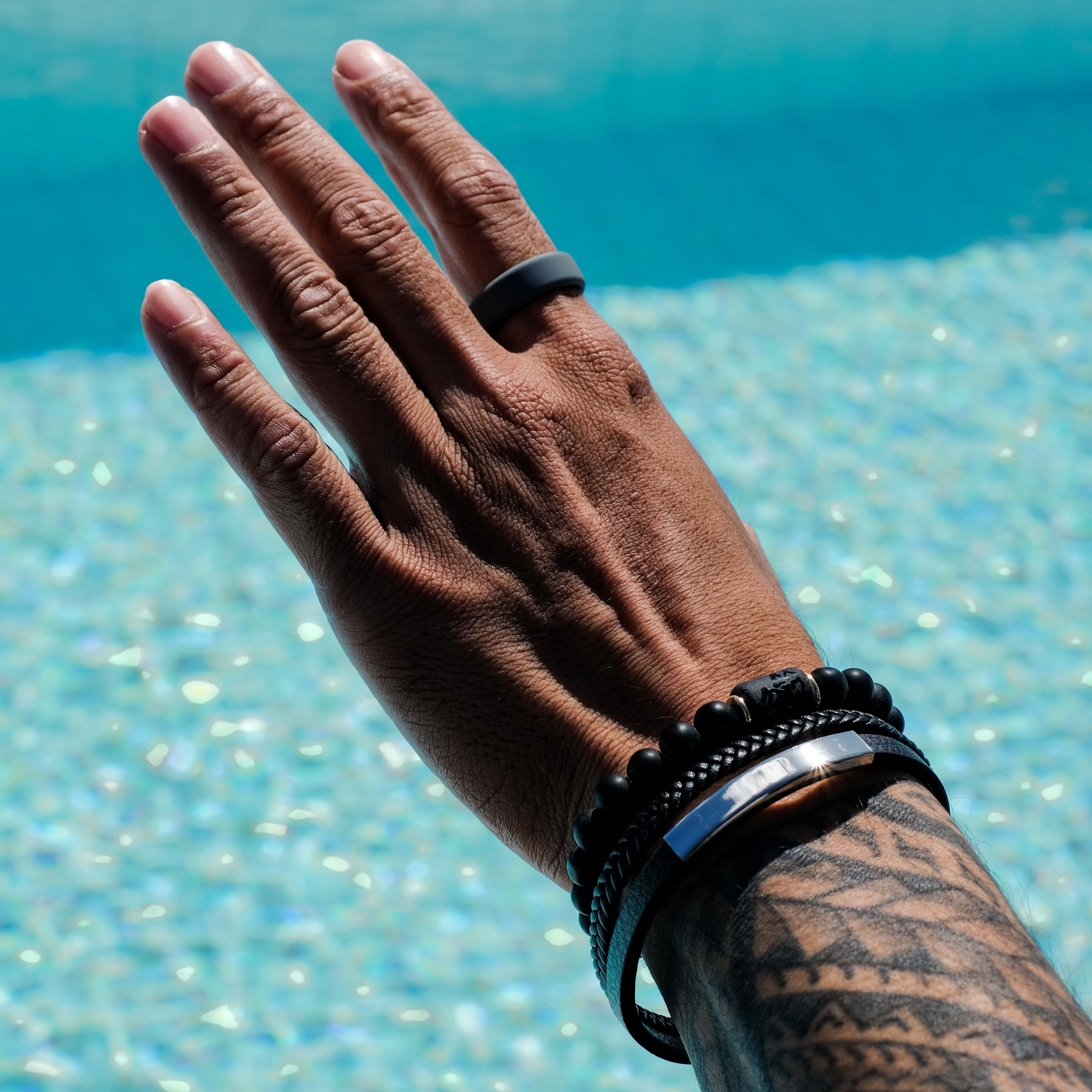 The Ashen - Silicone Ring