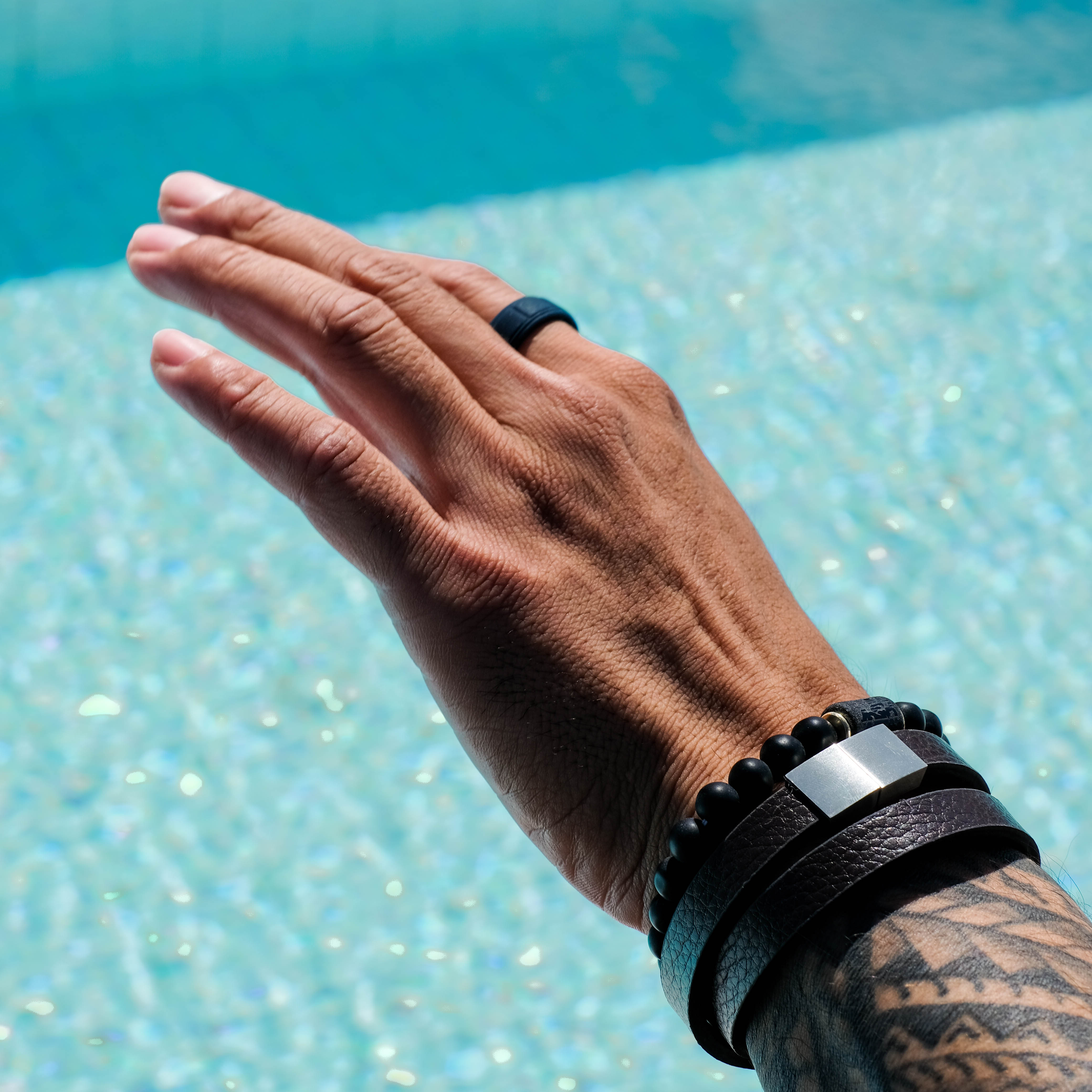 The Denim - Silicone Ring