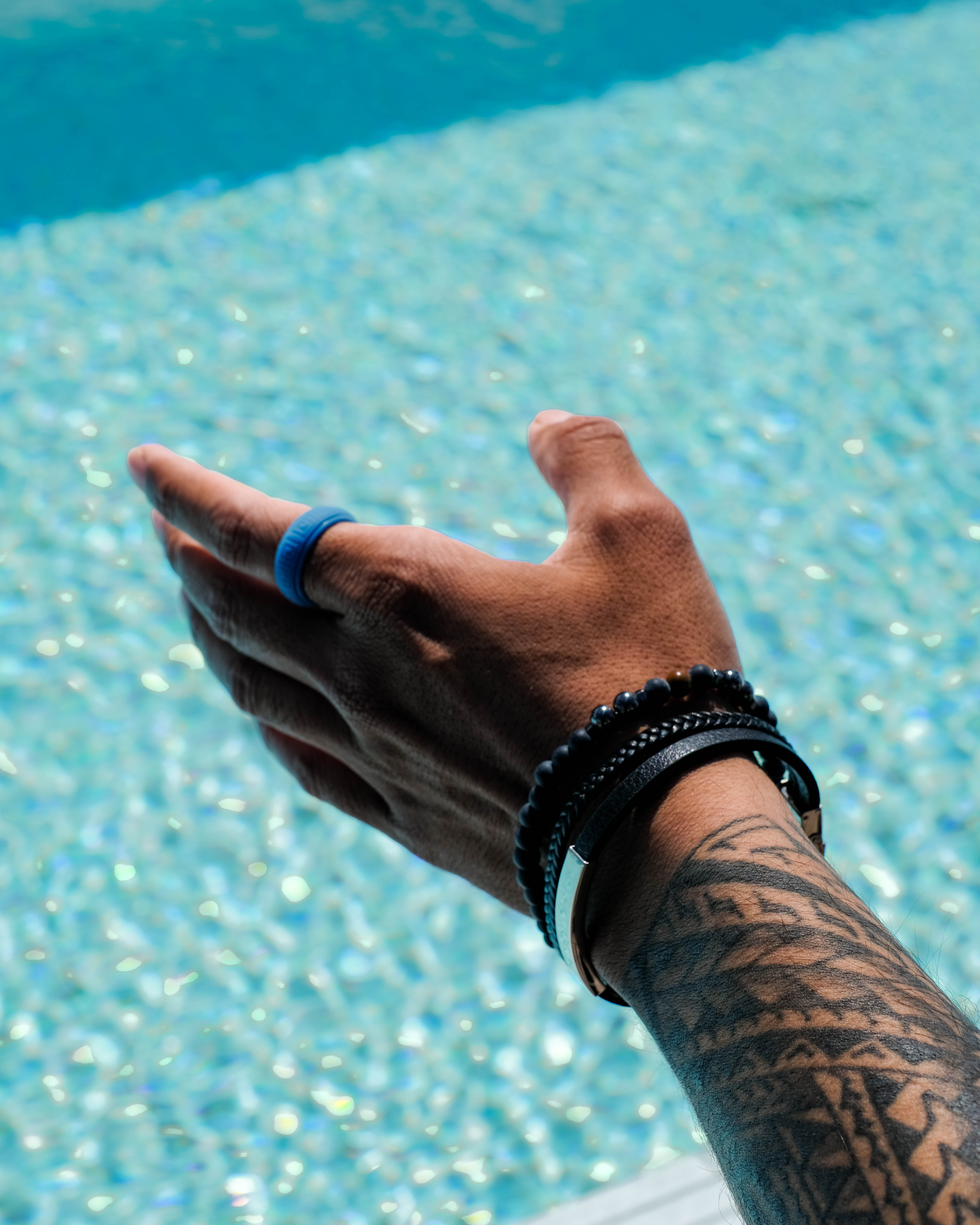 The Indigo - Silicone Ring