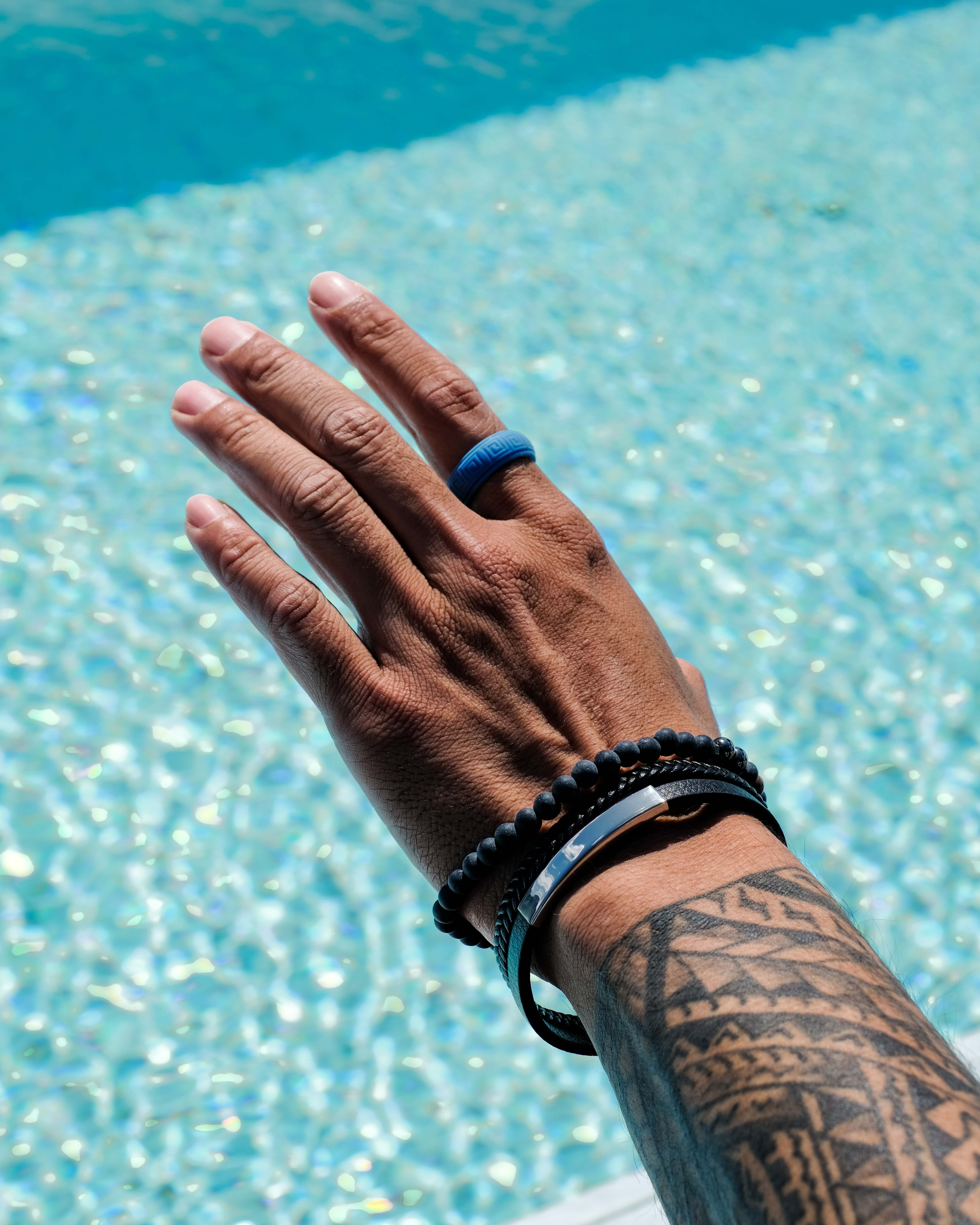 The Indigo - Silicone Ring