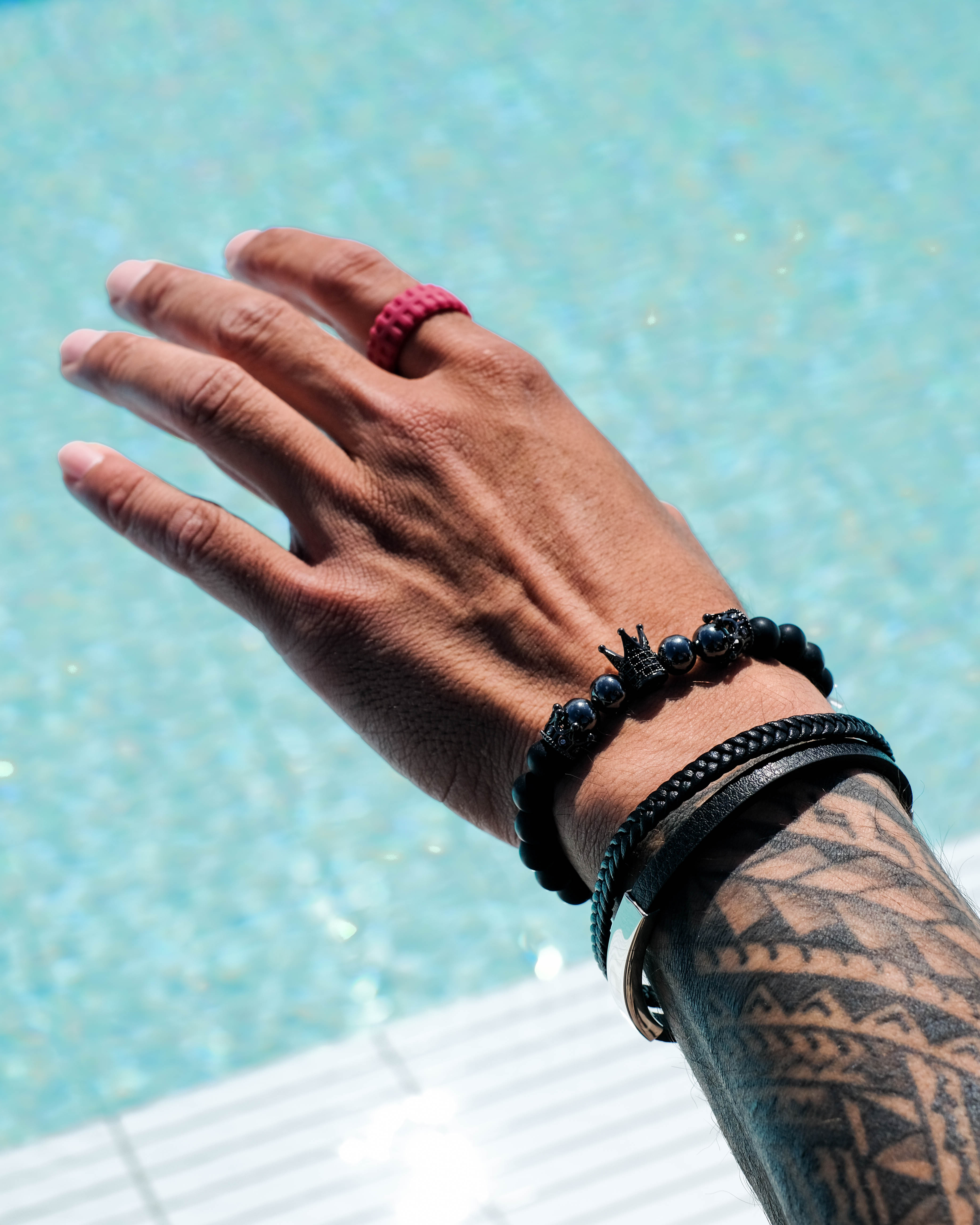 The Garnet - Silicone Ring