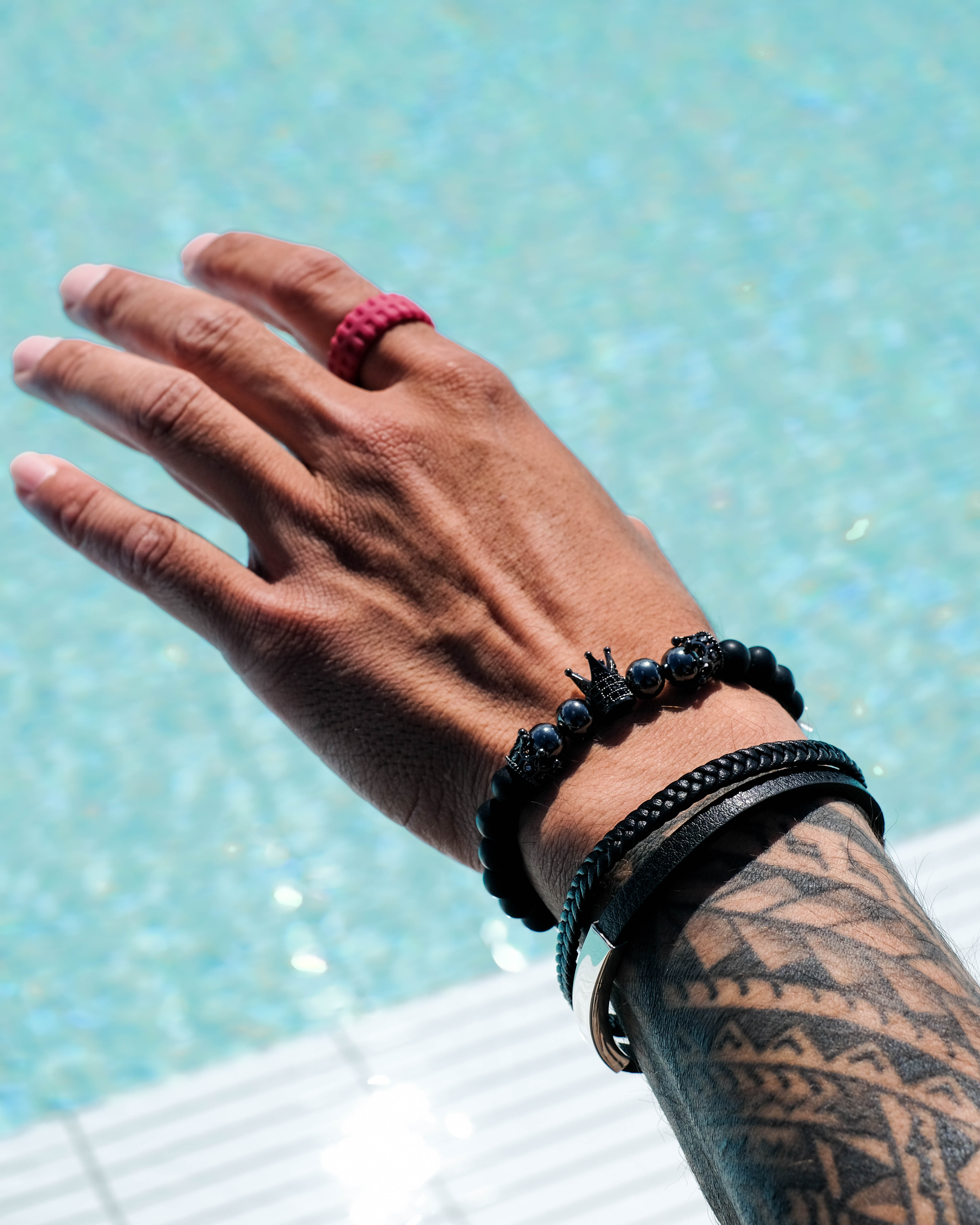 The Garnet - Silicone Ring