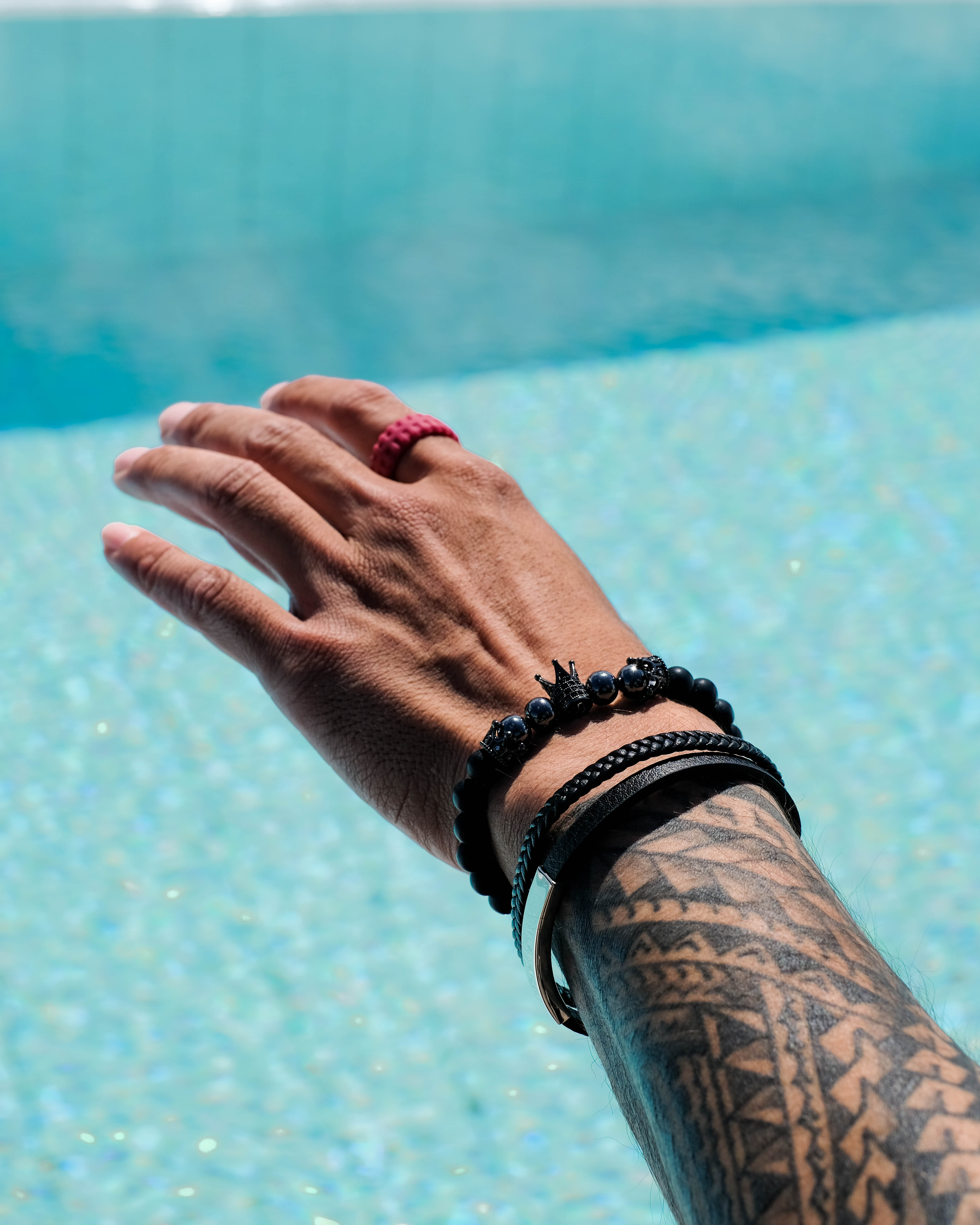 The Garnet - Silicone Ring