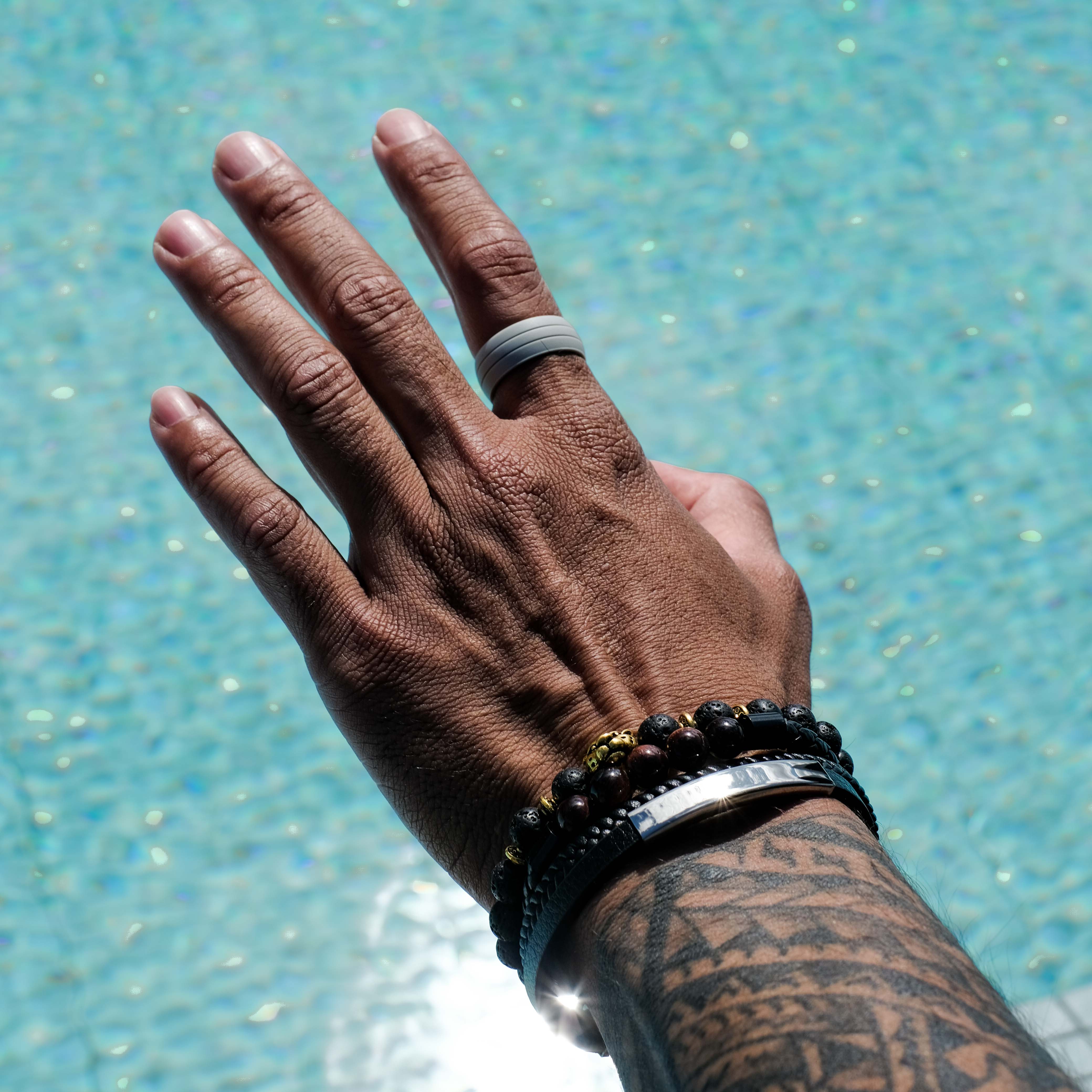 The Ebony - Silicone Ring