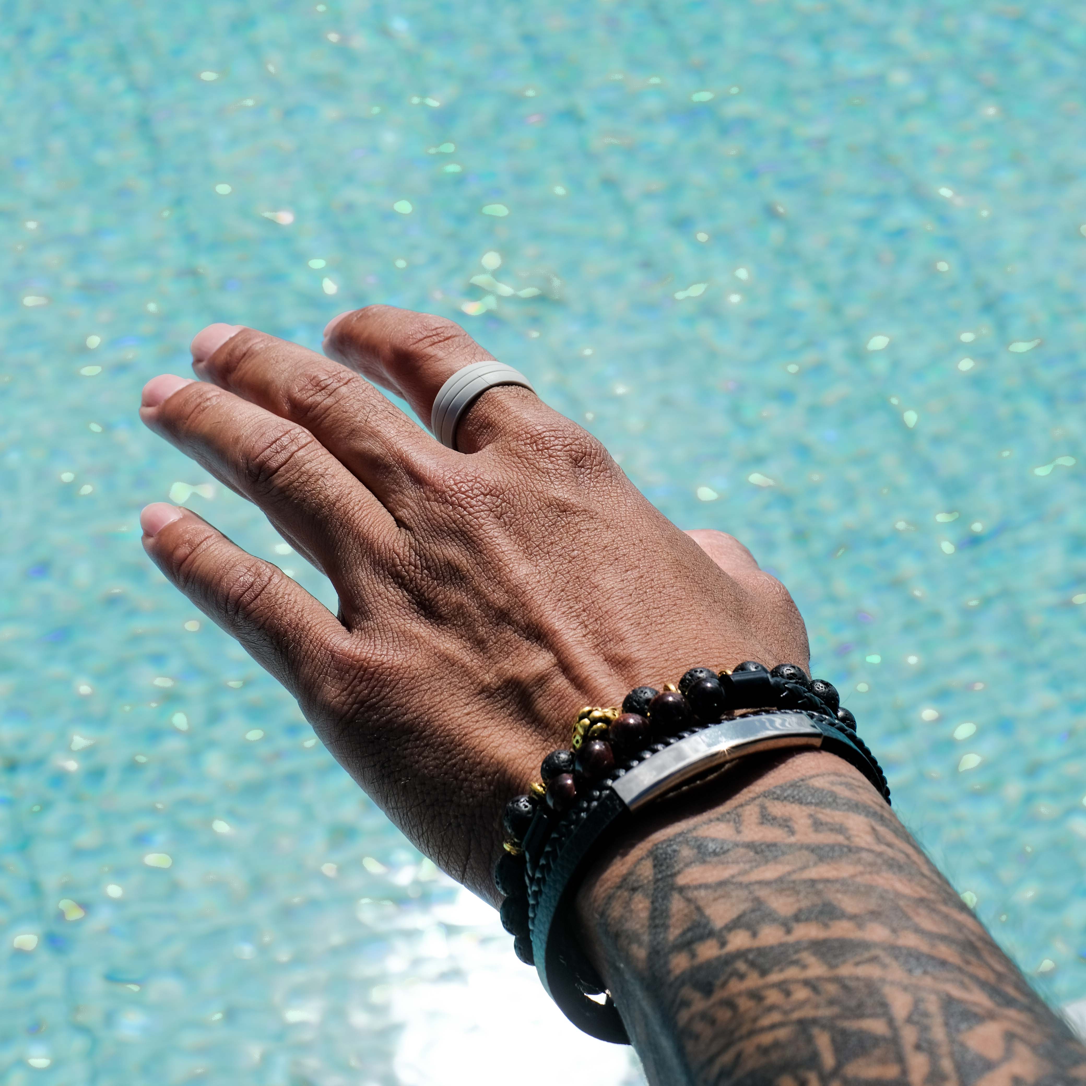 The Ebony - Silicone Ring