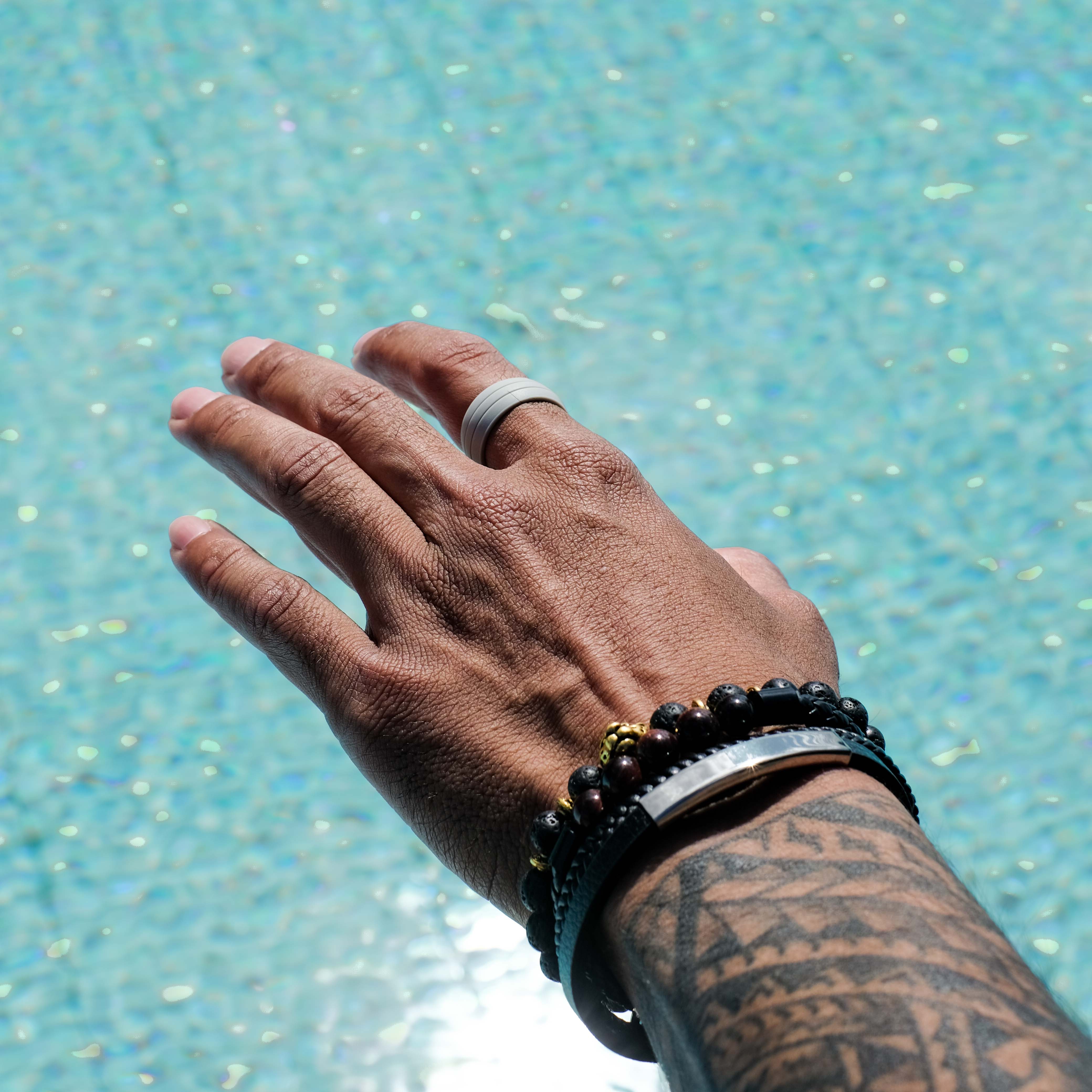 The Ebony - Silicone Ring