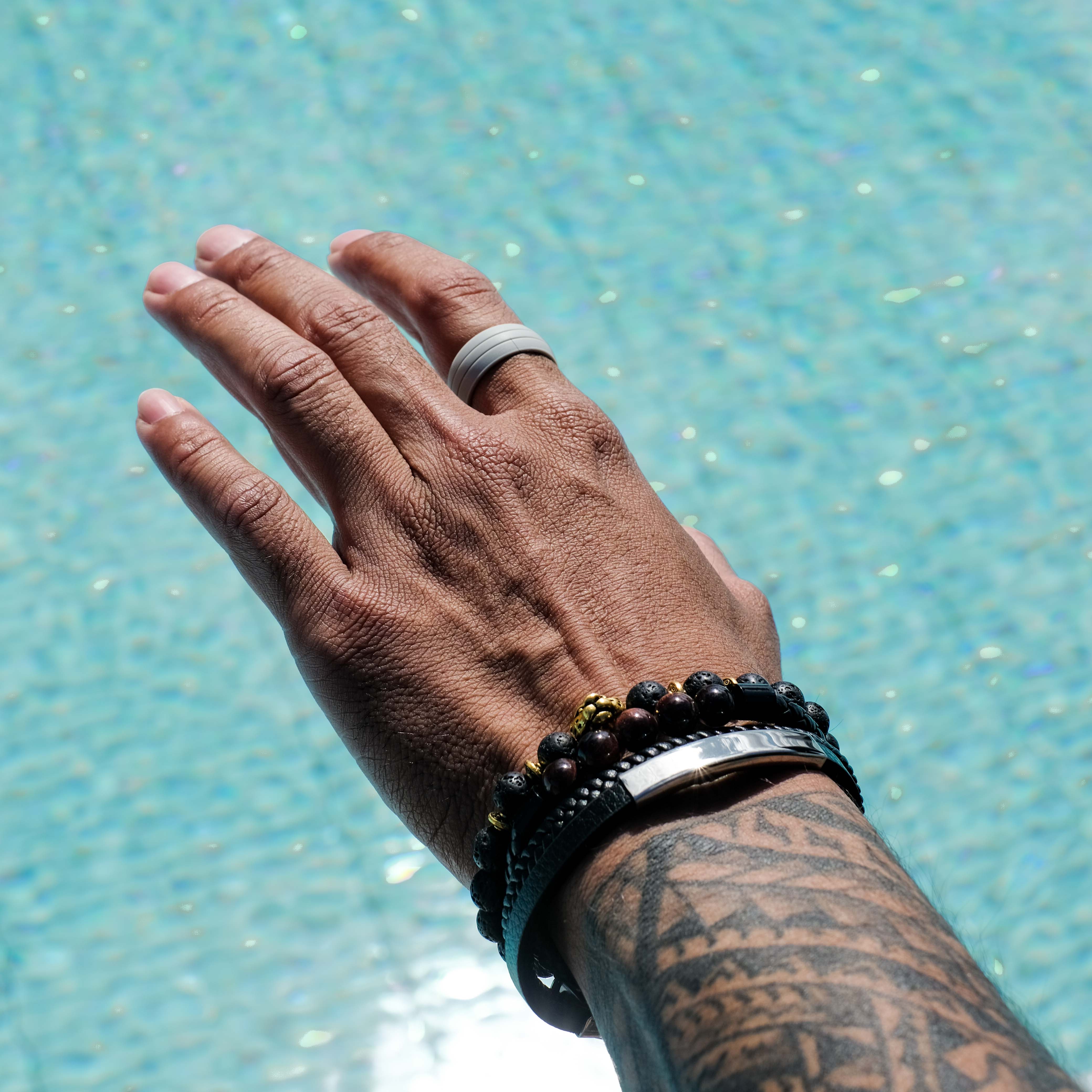 The Ebony - Silicone Ring