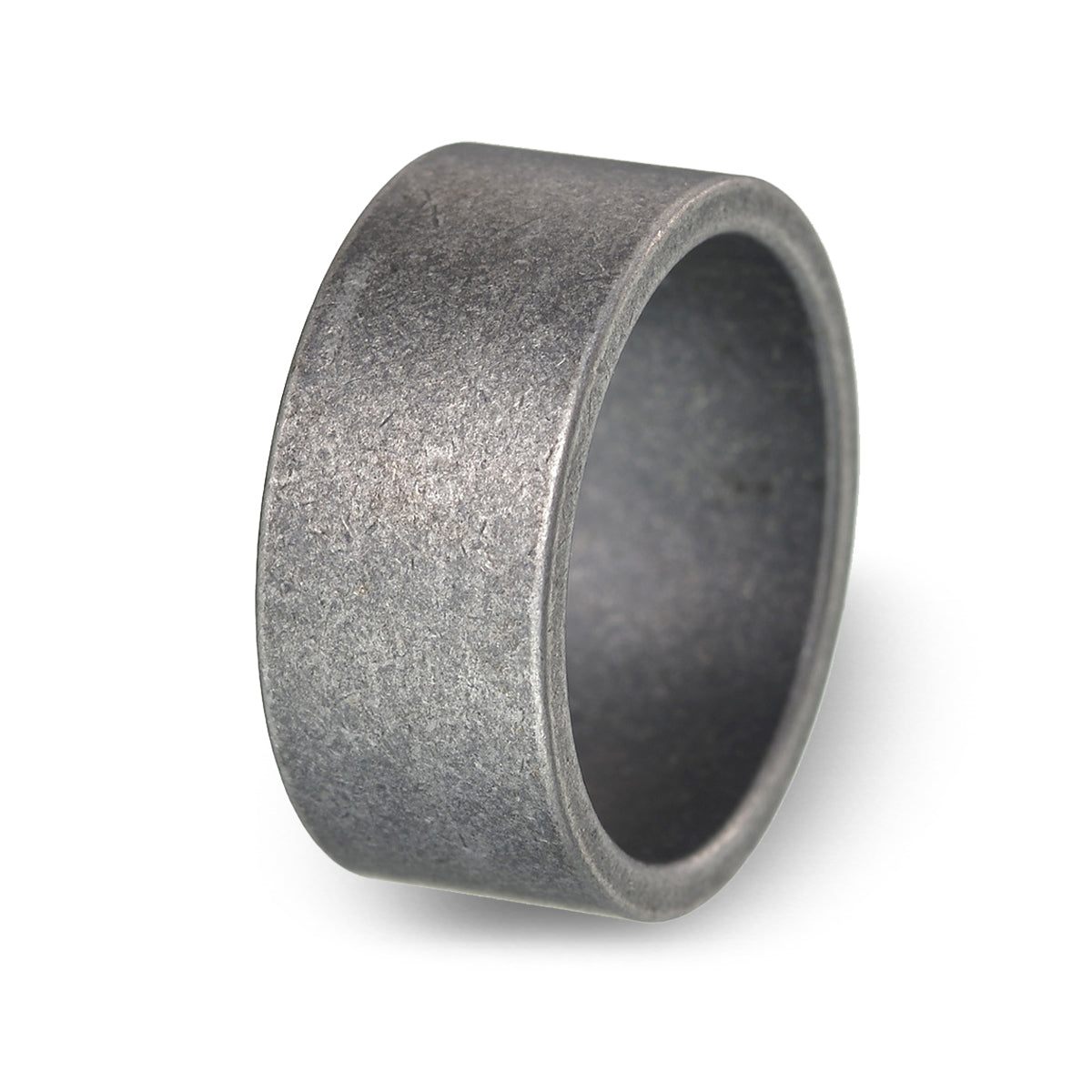 The Enforcer - Brushed Titanium Ring