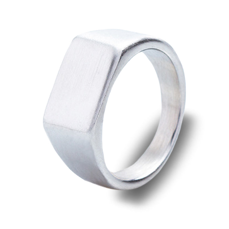 The Ringleader - Brushed Titanium Ring