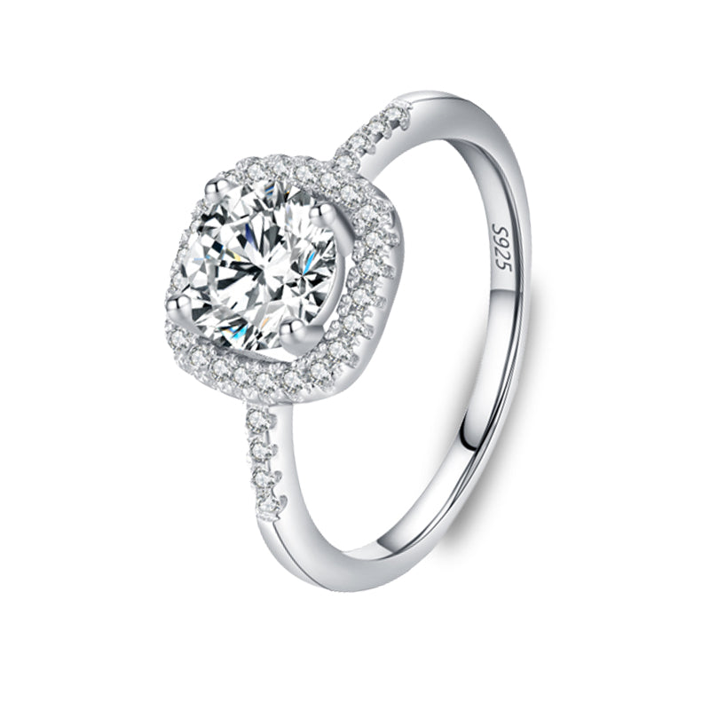 The Serenity - Women's Sapphire Engagement Wedding Ring