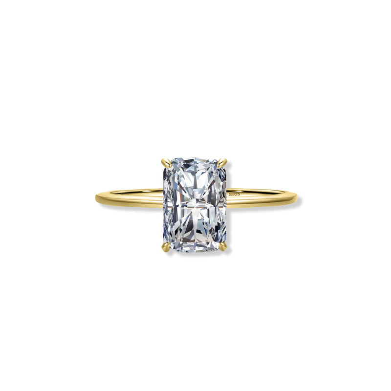 The Eliza - Women's Emerald Sapphire Ring