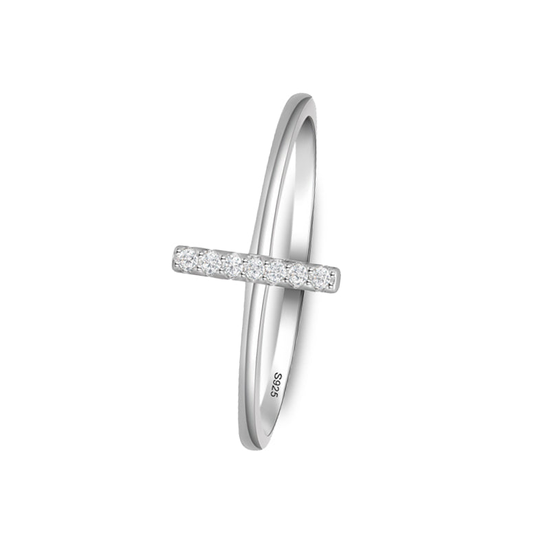 The Ella - Women's Cross Engagement Wedding Ring