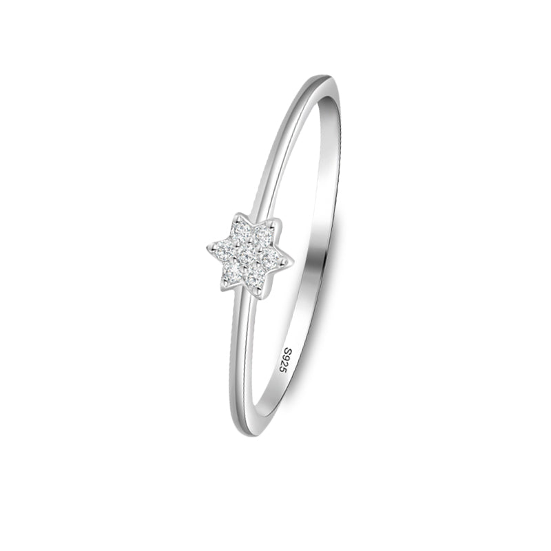 The Giselle - Women's Star Engagement Wedding Ring