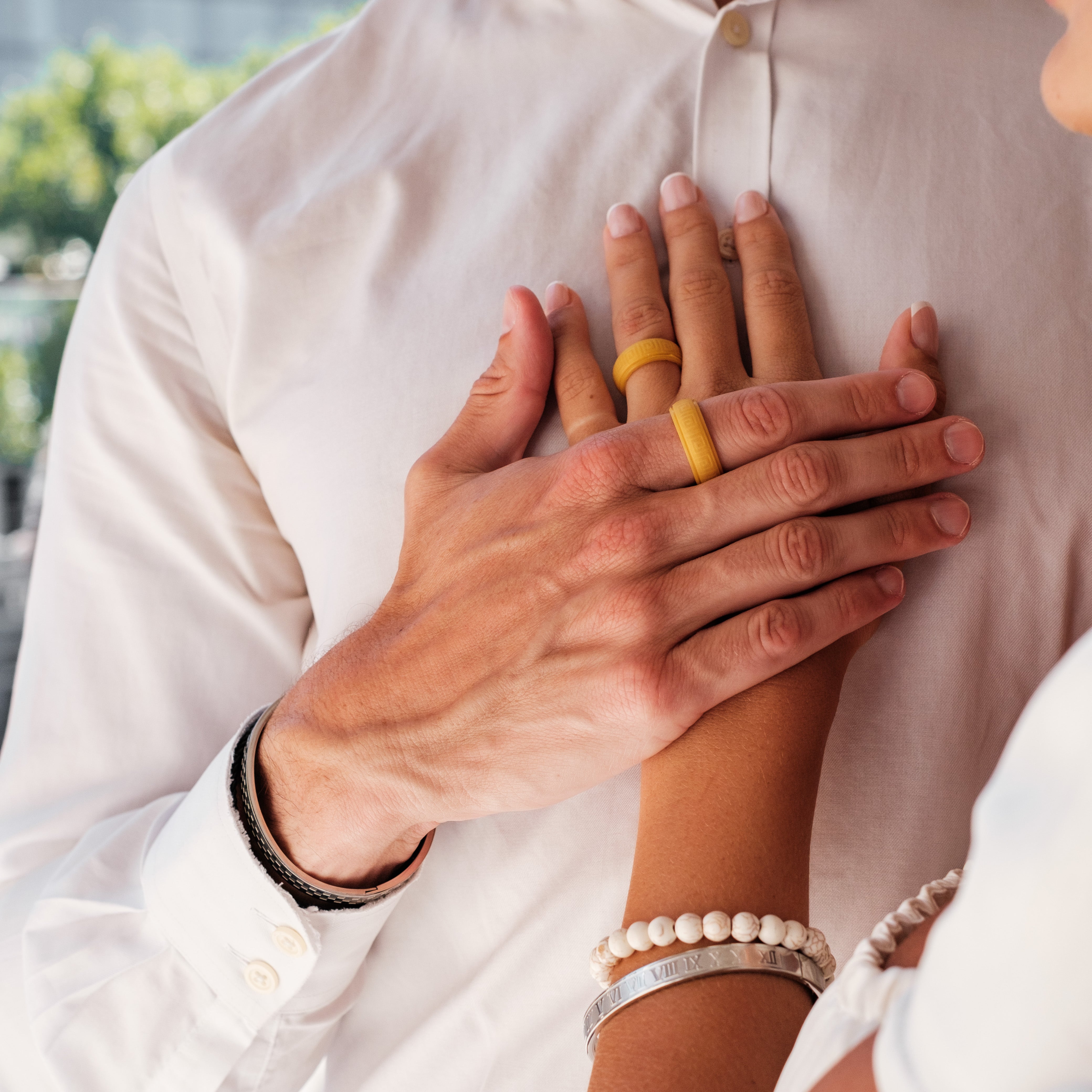 The Citrine - Silicone Ring