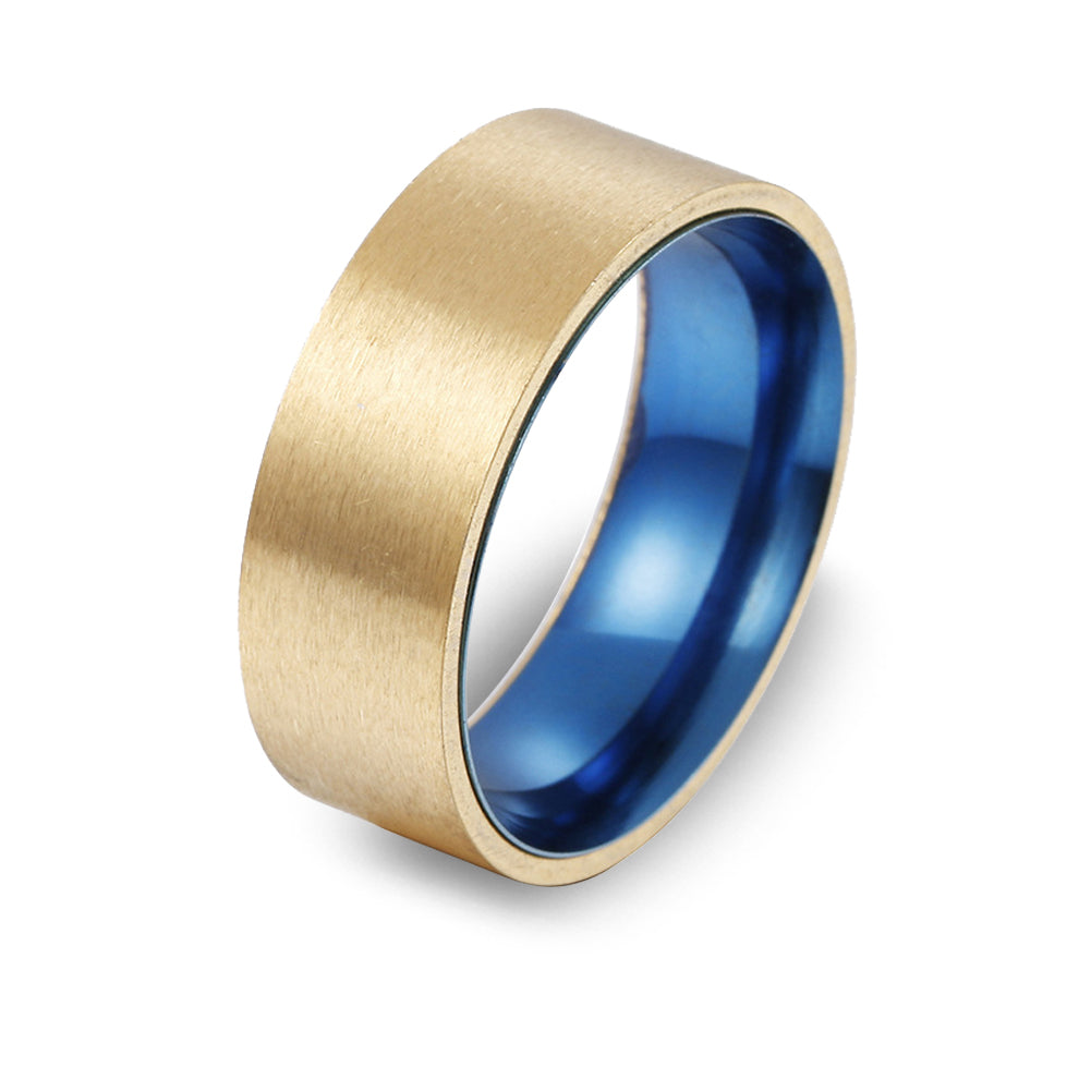 The Millionaire - Brushed Titanium Ring