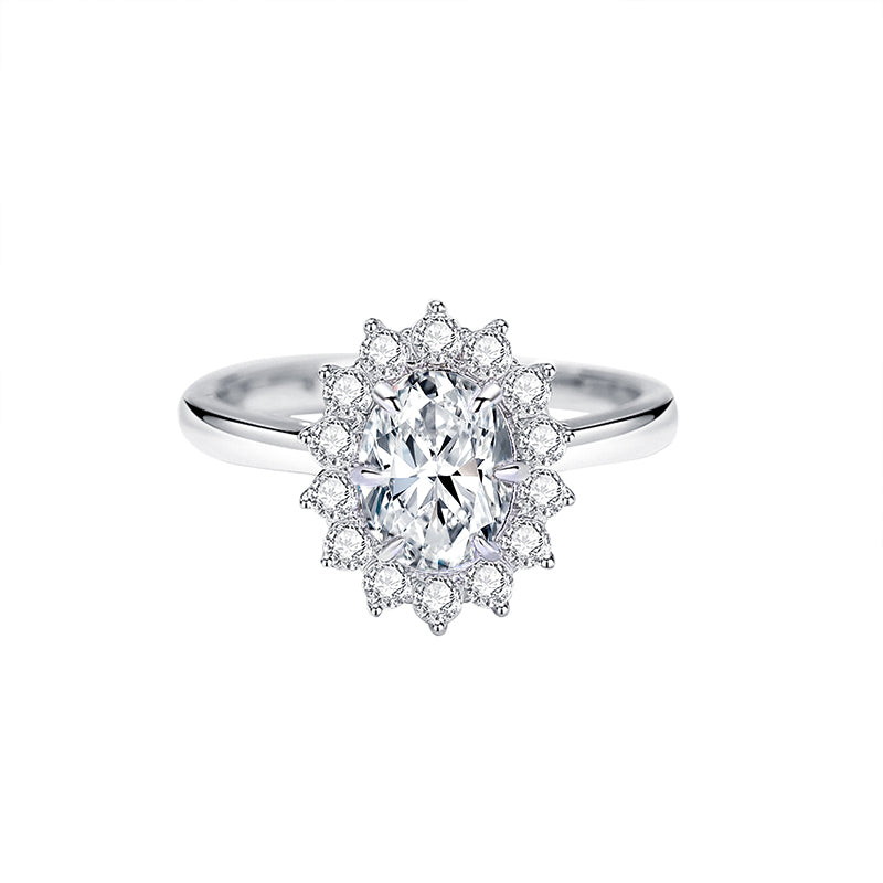 The Hannah - Women's 1.5 crt Moissanite Diamond Ring