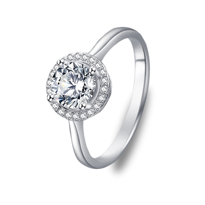 The Coraline - Women's 1.0 crt Moissanite Diamond Ring