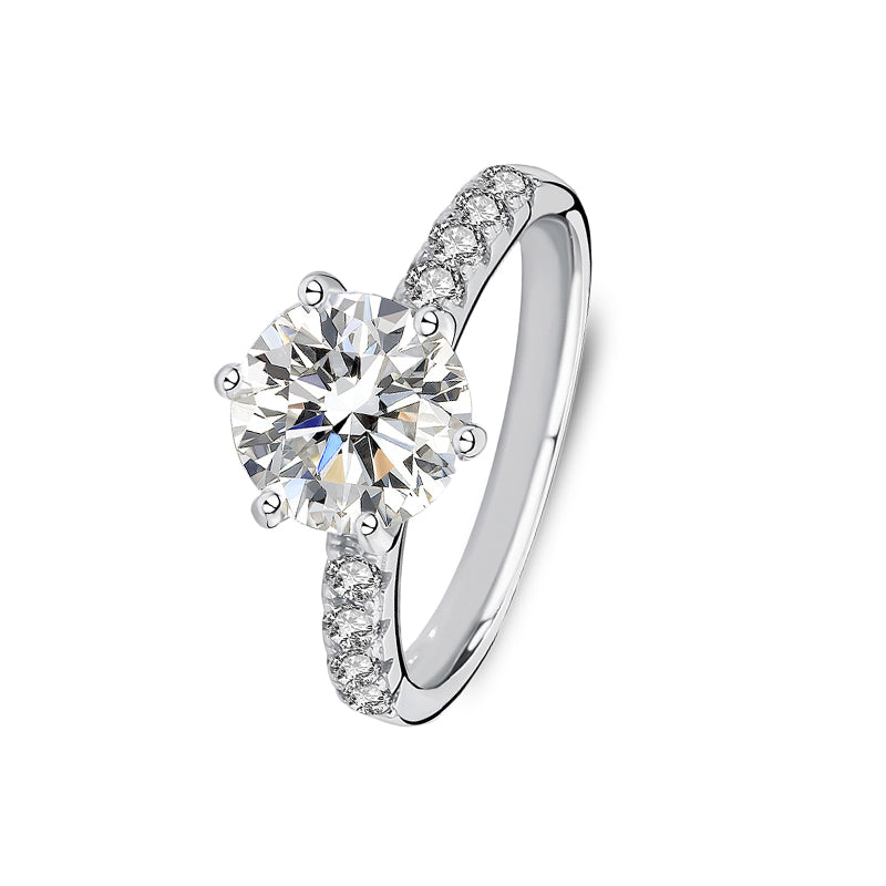 The Elysia - Women's 2.0 crt Moissanite Diamond Ring