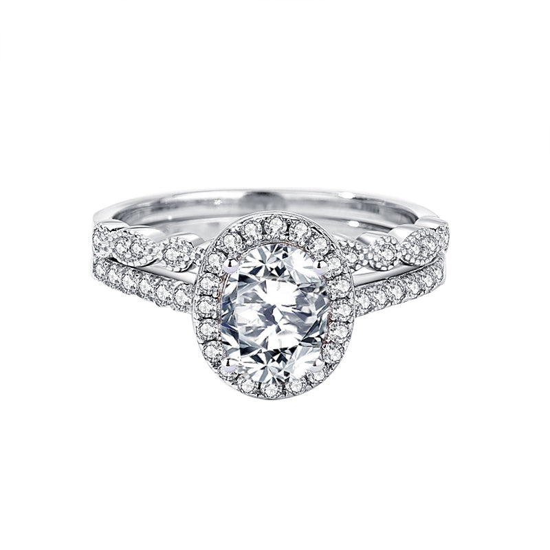 The Brooklyn - Women's 1.0 crt Moissanite Diamond Ring