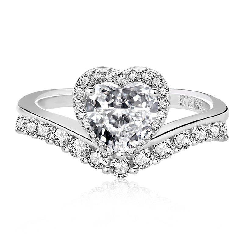 The Lillian - Women's 1.0 crt Moissanite Diamond Ring