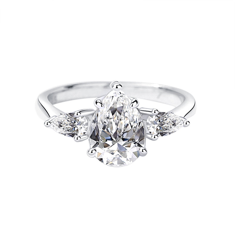 The Abigail - Women's  1.0 crt  Moissanite Diamond Ring