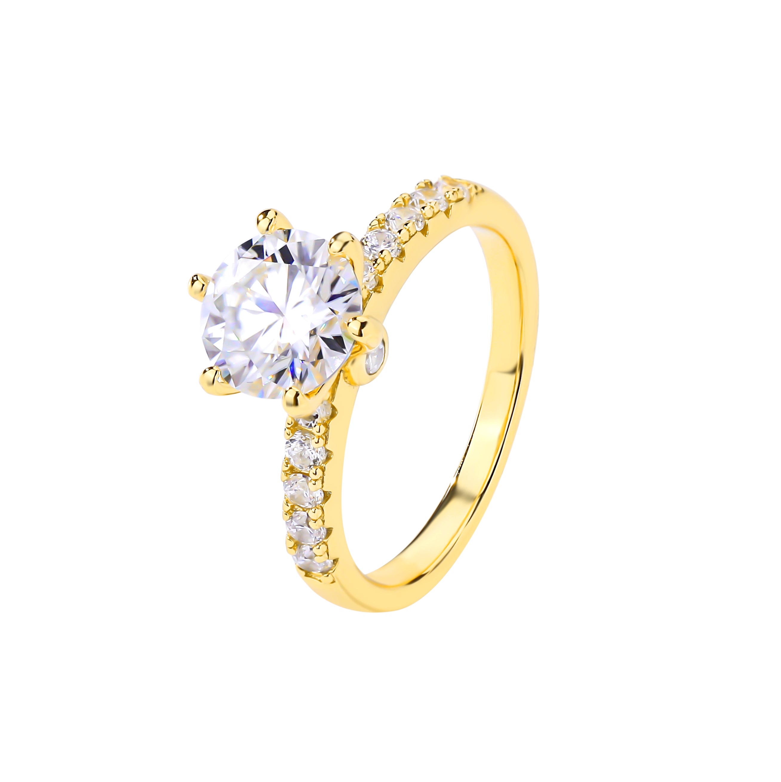 The Odessa - Women's 2.0 crt Moissanite Diamond Ring