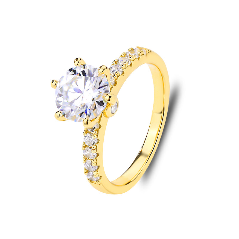 The Odessa - Women's 2.0 crt Moissanite Diamond Ring