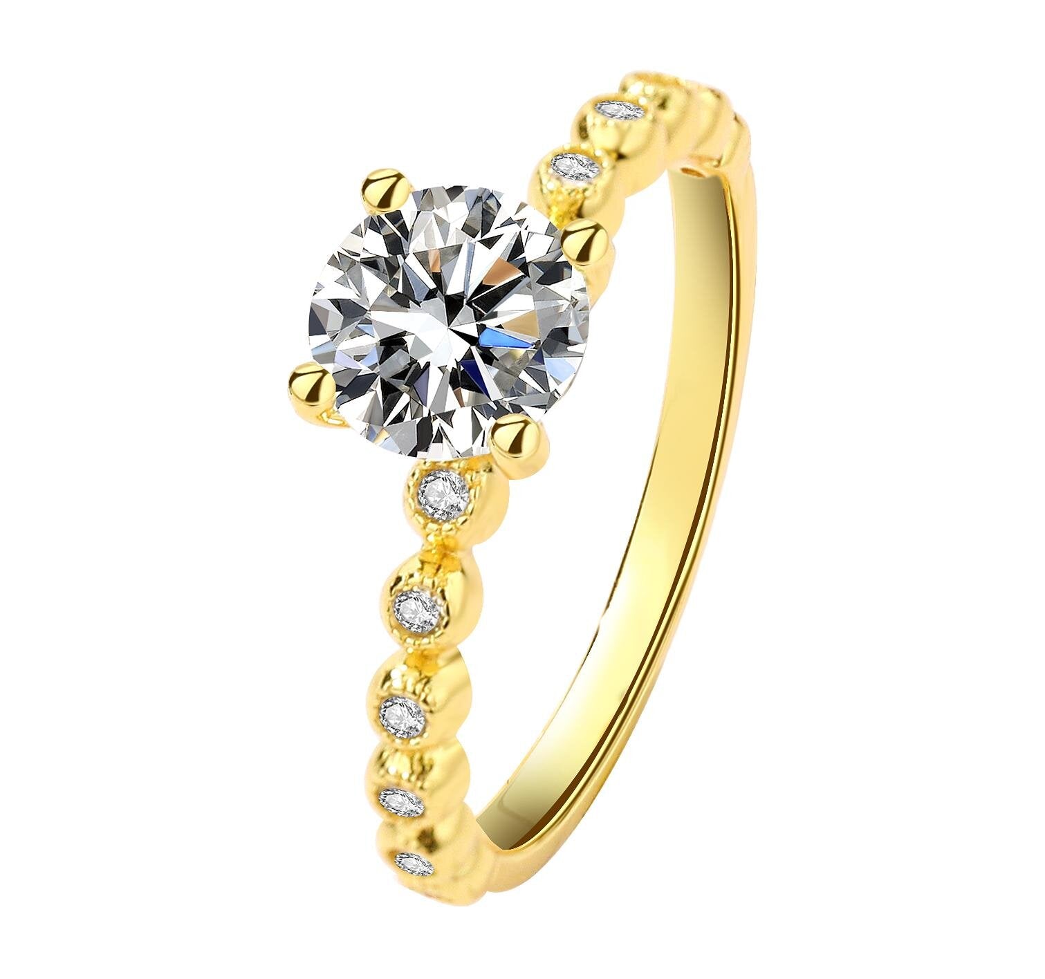 The Tonia - Women's 1.0 crt Moissanite Diamond Ring