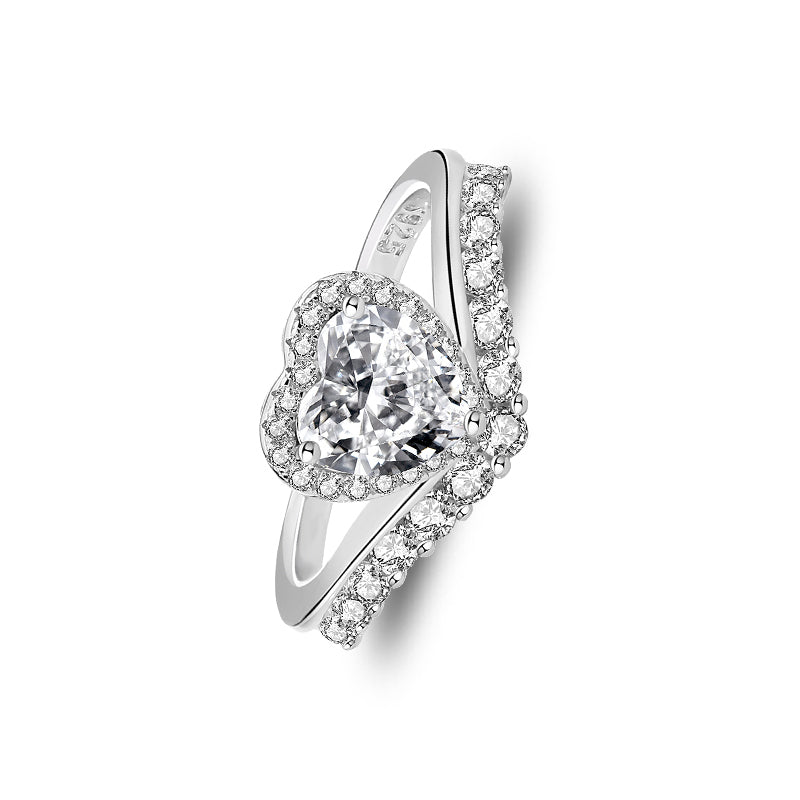 The Lillian - Women's 1.0 crt Moissanite Diamond Ring