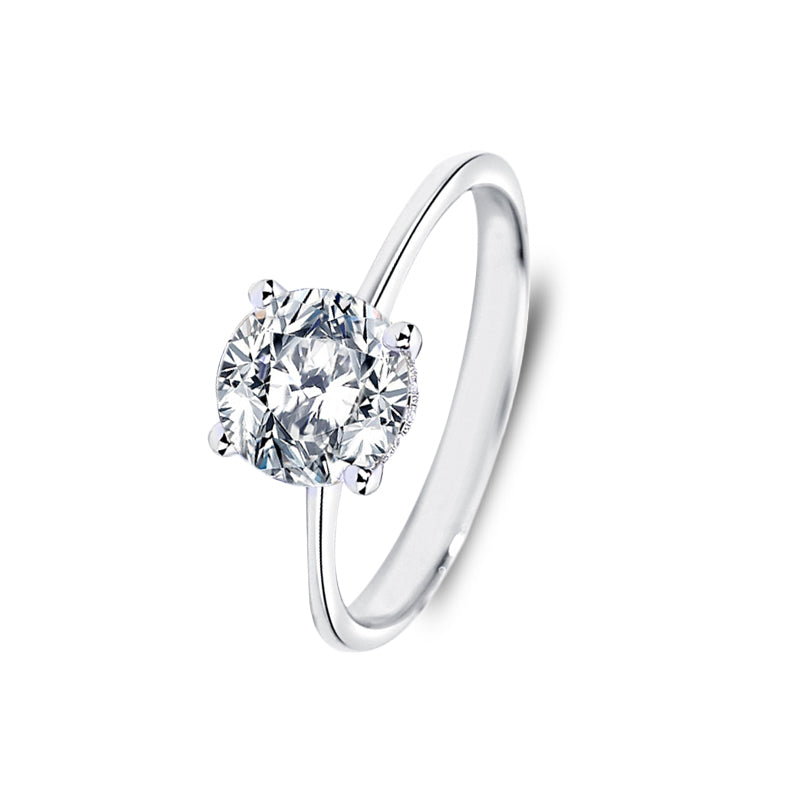 The Cassidy - Women's 2.0 crt Moissanite Diamond Ring