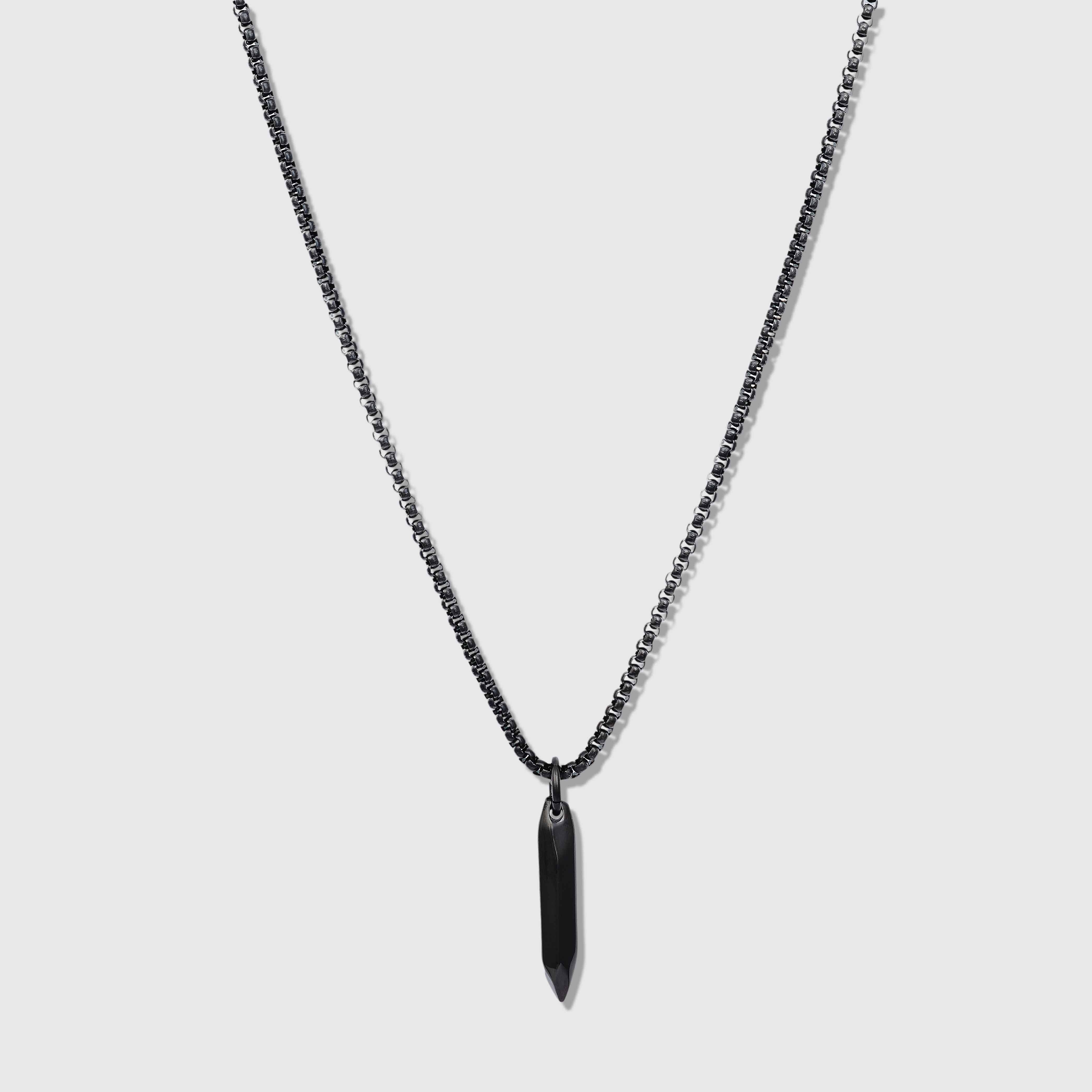 Spike It Necklace (Black)