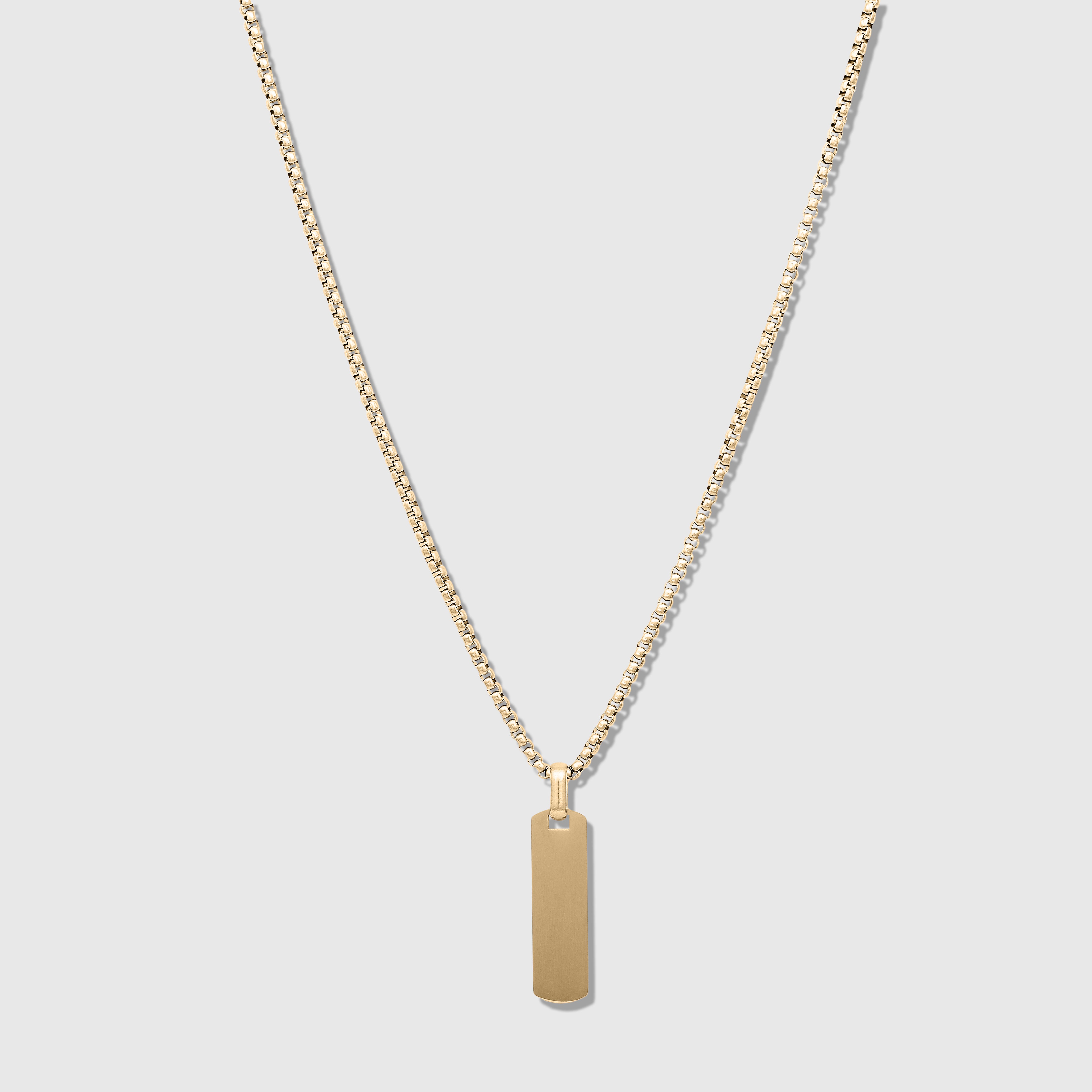 Tag Necklace (Gold)