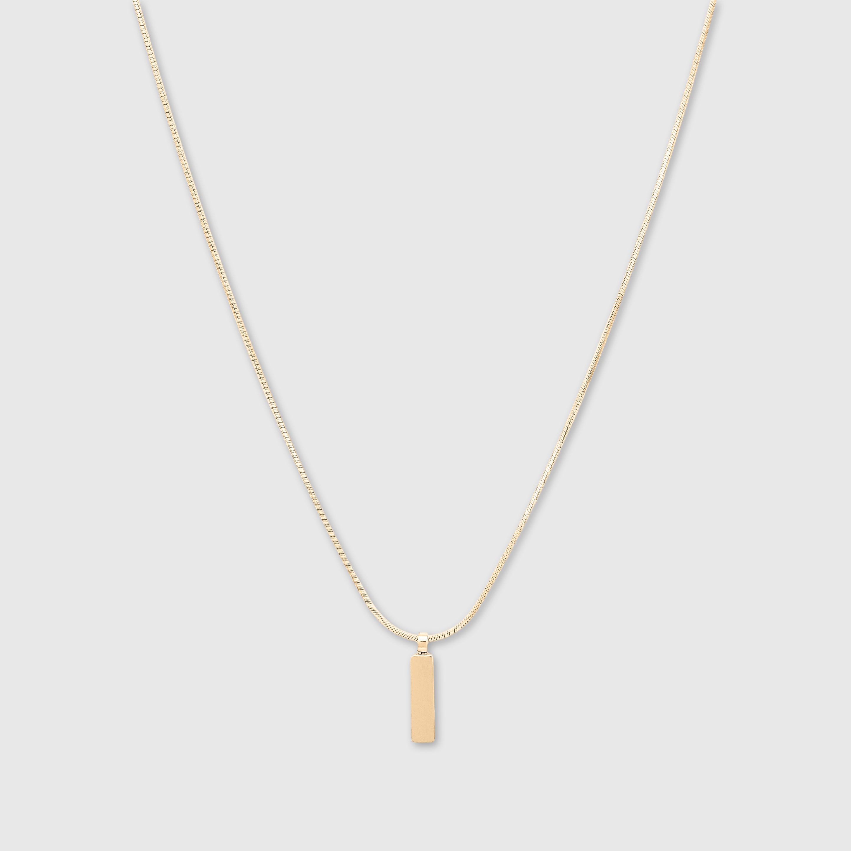 Classic Snake Chain Necklace (Gold)