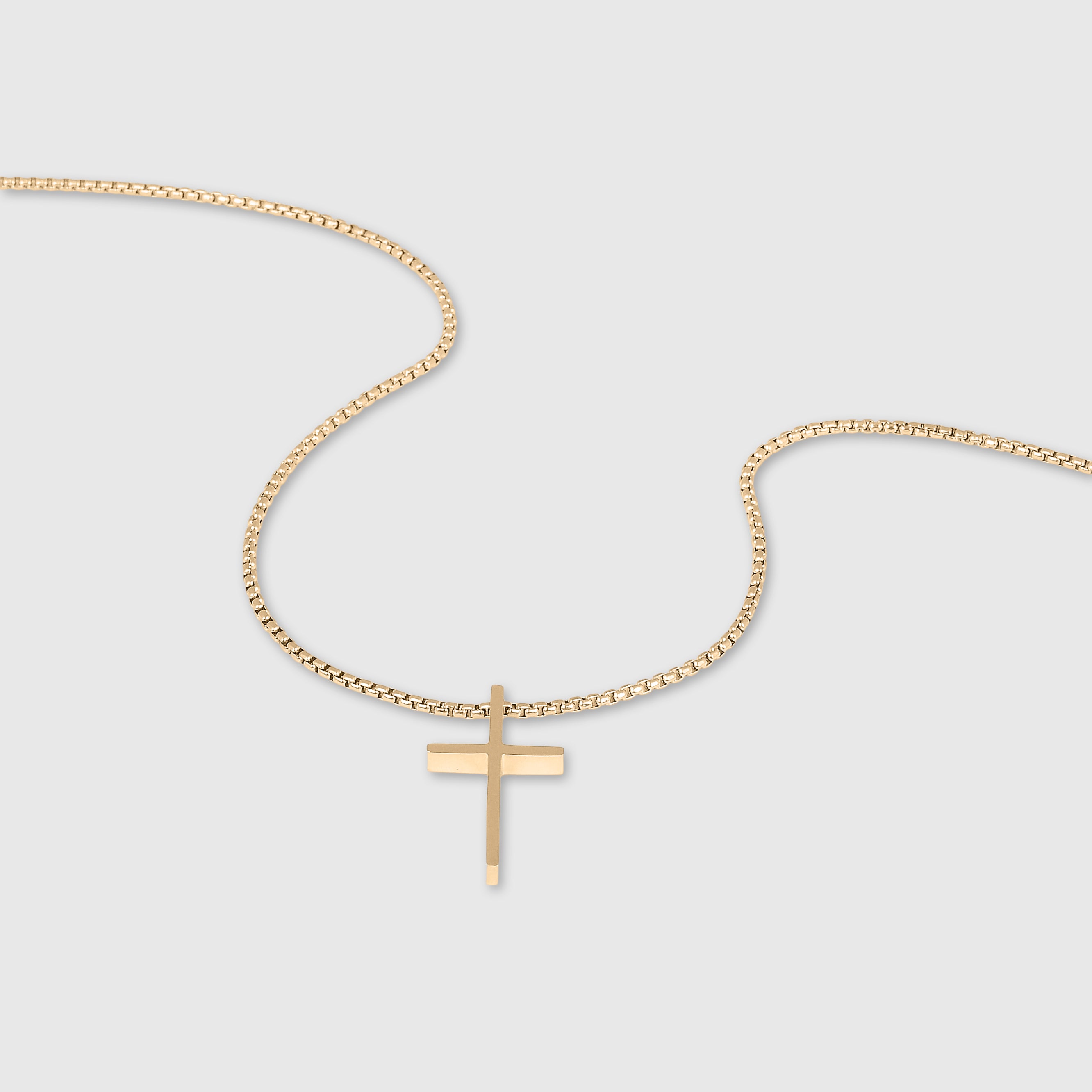 Cross Necklace (Gold)